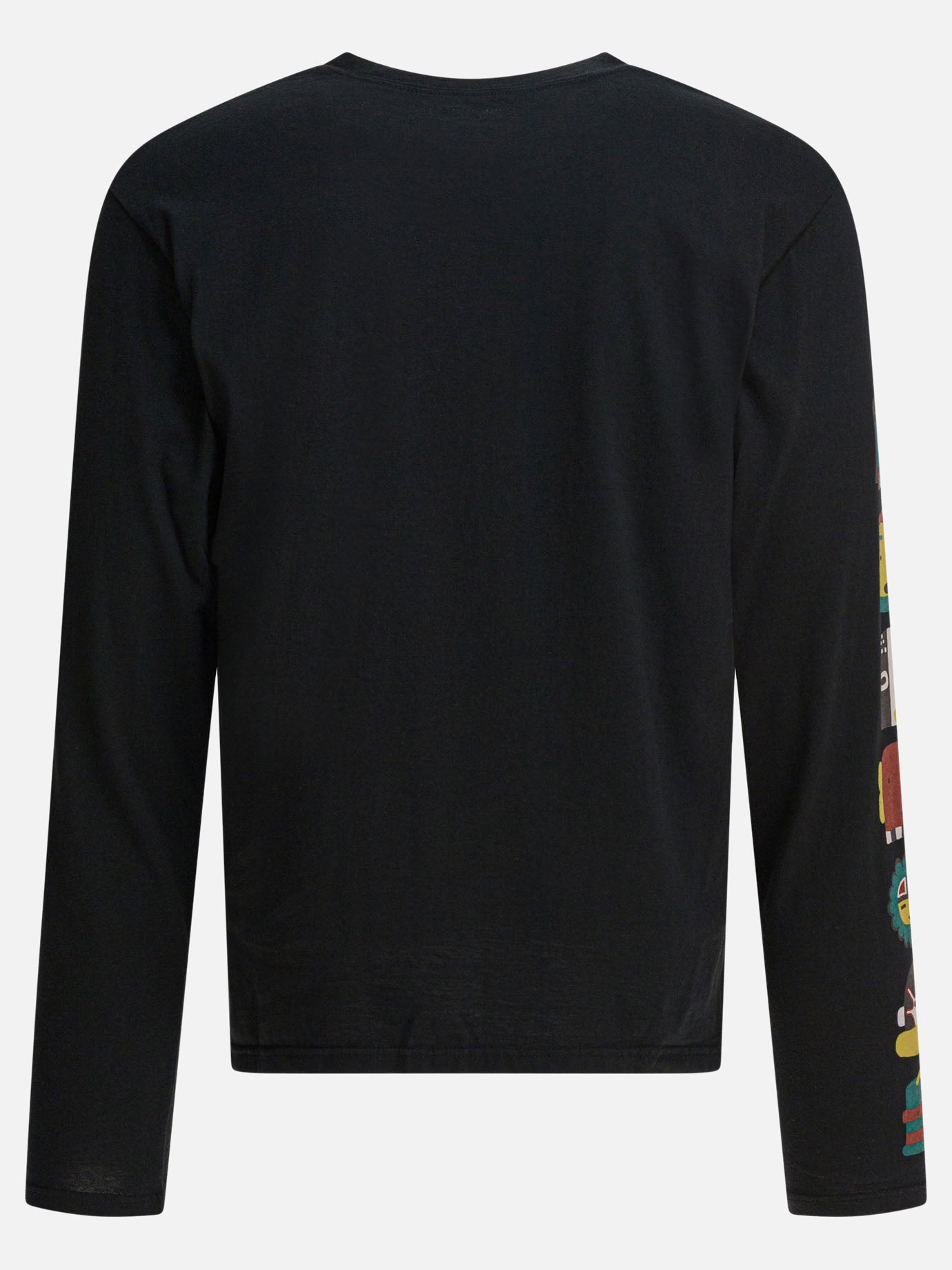 T-shirt girocollo Print  Nero - KAPITAL Uomo | PDP | VIETTI Online Store | thumbnail_2