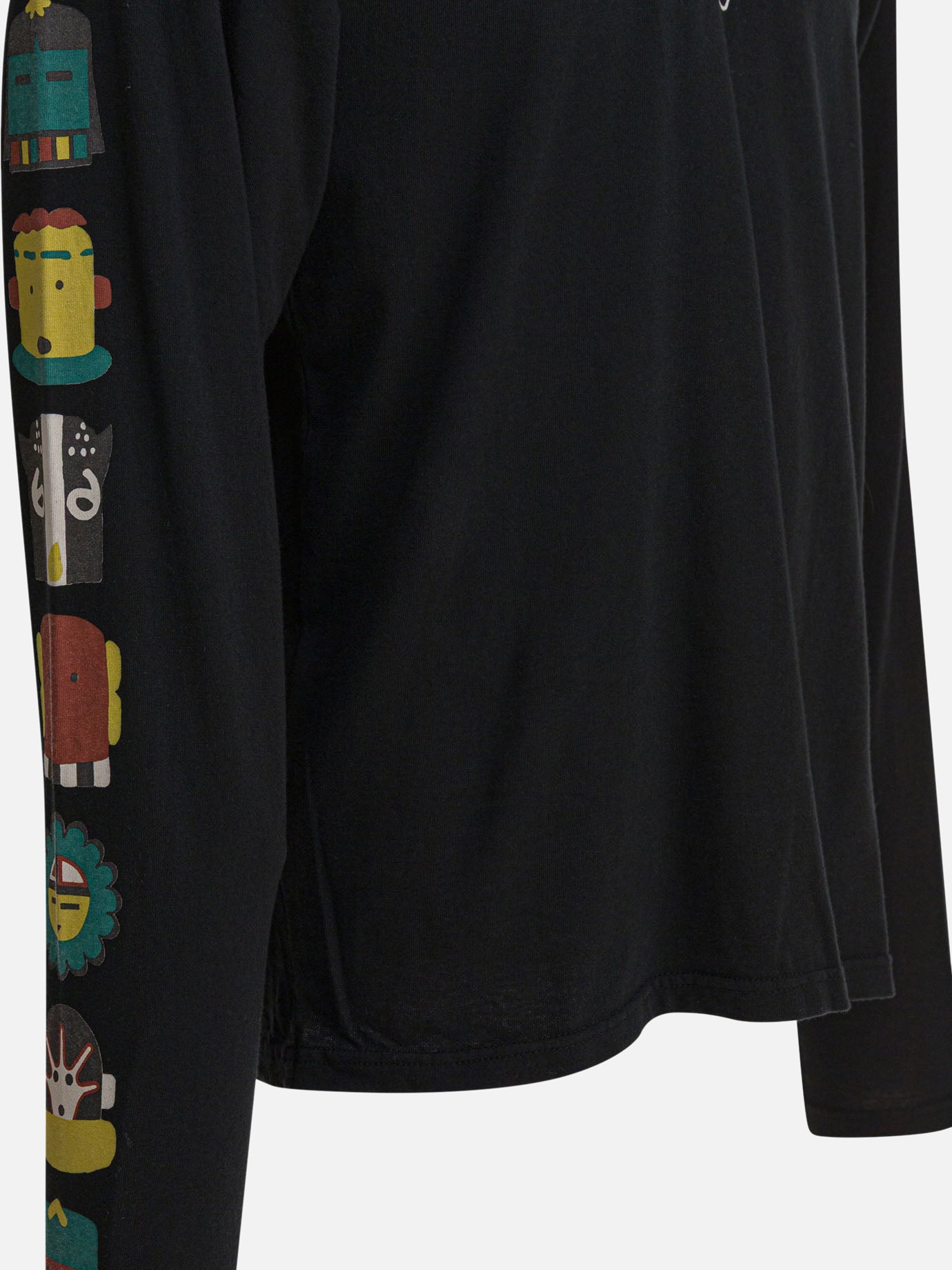 T-shirt girocollo Print  Nero - KAPITAL Uomo | PDP | VIETTI Online Store | thumbnail_4