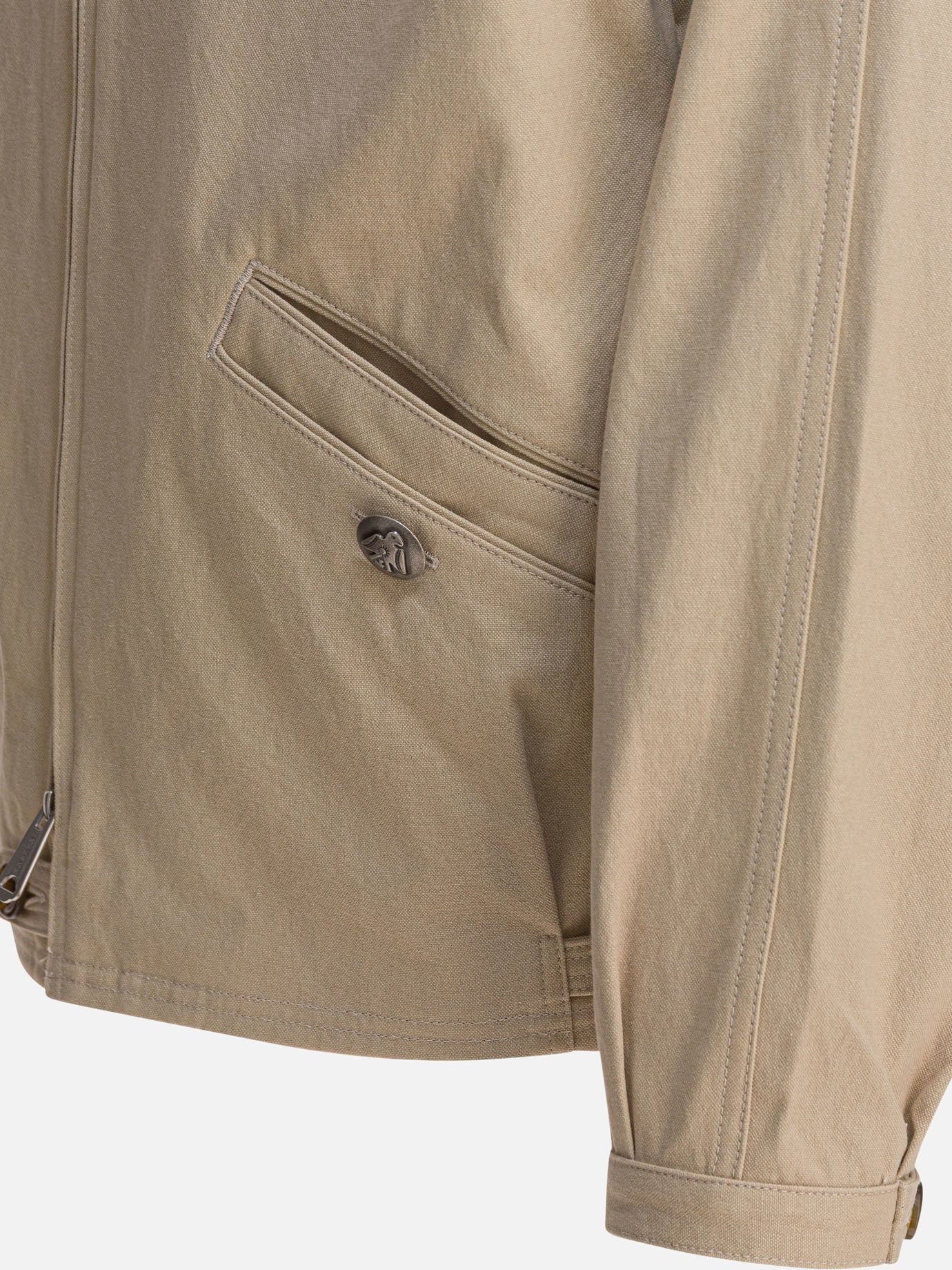 Giacche leggere & Trapuntate Solid colour  Beige - KAPITAL Uomo | PDP | VIETTI Online Store | thumbnail_4