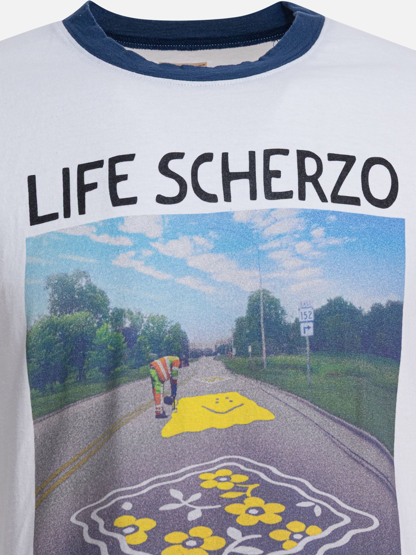 T-shirt girocollo Print  Bianco - KAPITAL Uomo | PDP | VIETTI Online Store | thumbnail_3