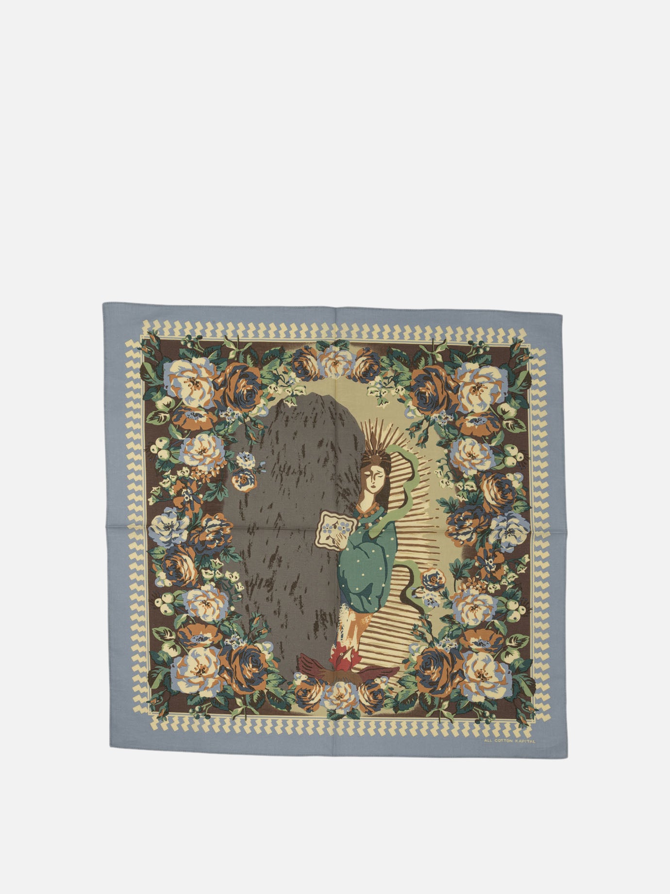 KAPITAL Foulard &quot;Amaterasu&quot; 22834058_UNI Light blue thumbnail_1