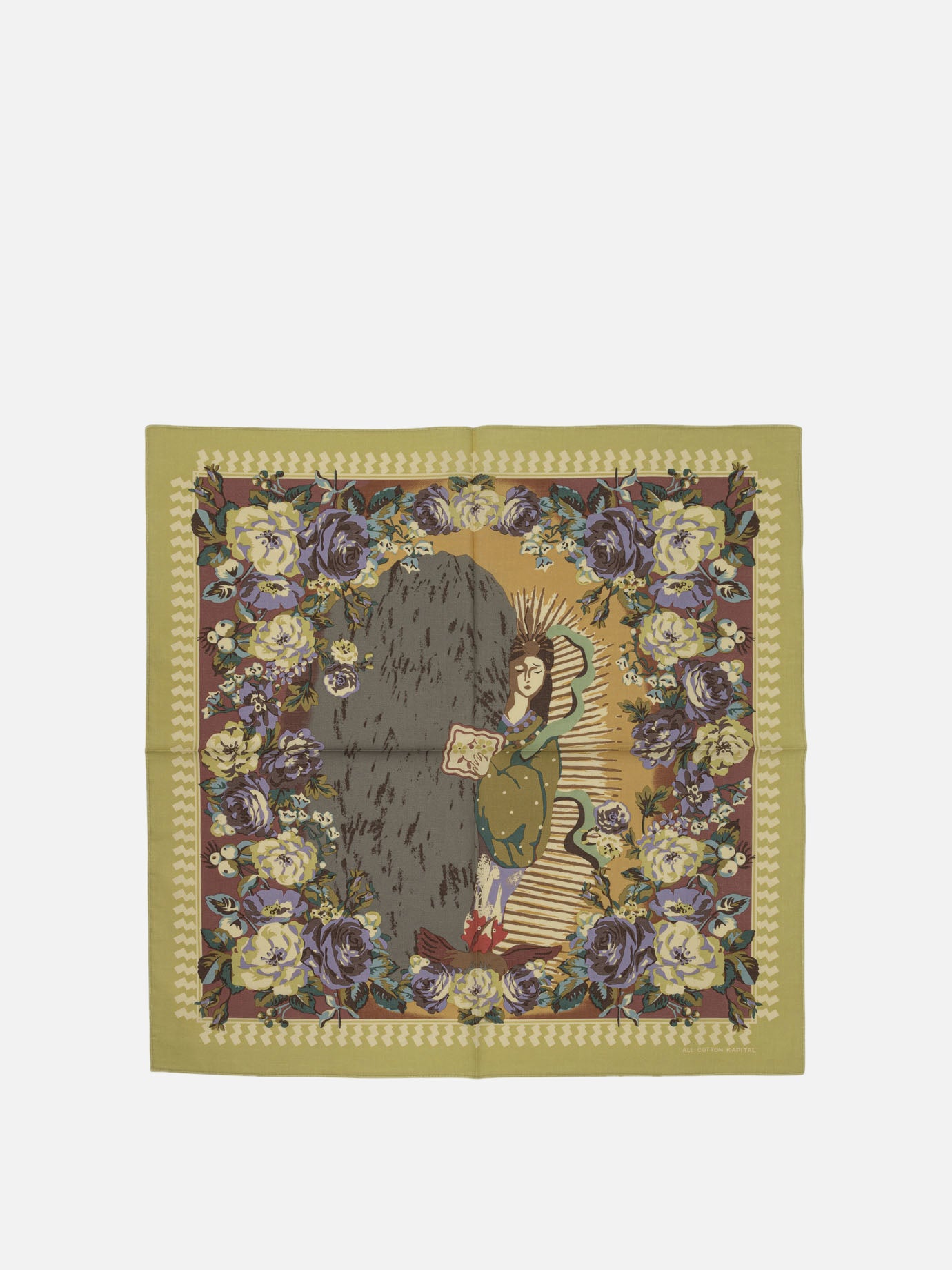 KAPITAL &quot;Amaterasu&quot; scarf 20463272_UNI Yellow thumbnail_1