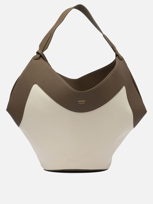 Borse grandi 80% cotton 20% leather  Beige - Khaite Donna | PLP | VIETTI Online Store 
