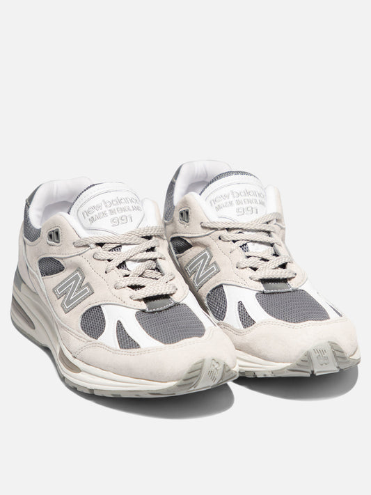 Sneaker basse 90% suede 10% mesh - 100% rubber  Grigio - New Balance Uomo | PDP | VIETTI Online Store | 2
