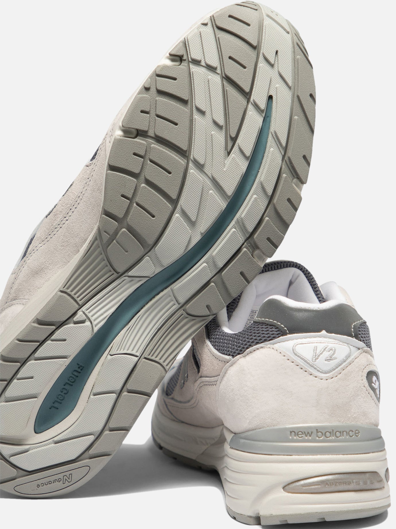 Sneaker basse 90% suede 10% mesh - 100% rubber  Grigio - New Balance Uomo | PDP | VIETTI Online Store | thumbnail_23