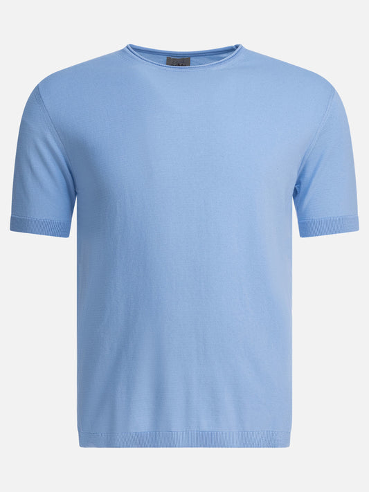 T-shirt girocollo Solid colour  Azzurro - Rakkì Uomo | PLP | VIETTI Online Store 
