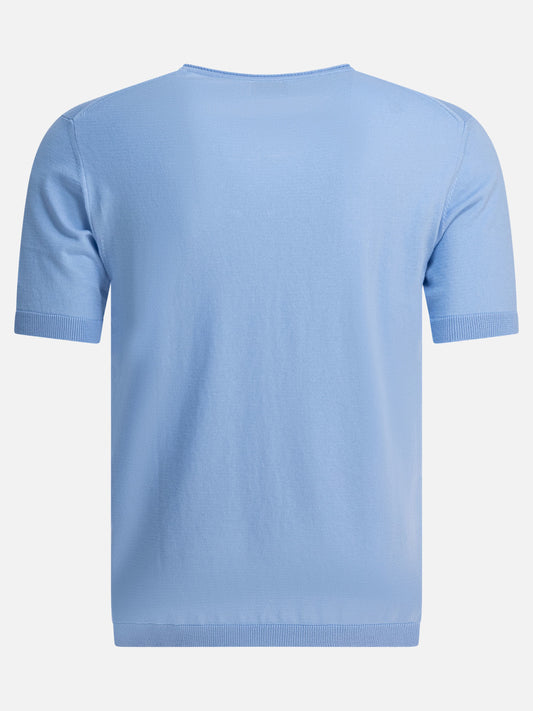 T-shirt girocollo Solid colour  Azzurro - Rakkì Uomo | PLP | VIETTI Online Store | 2
