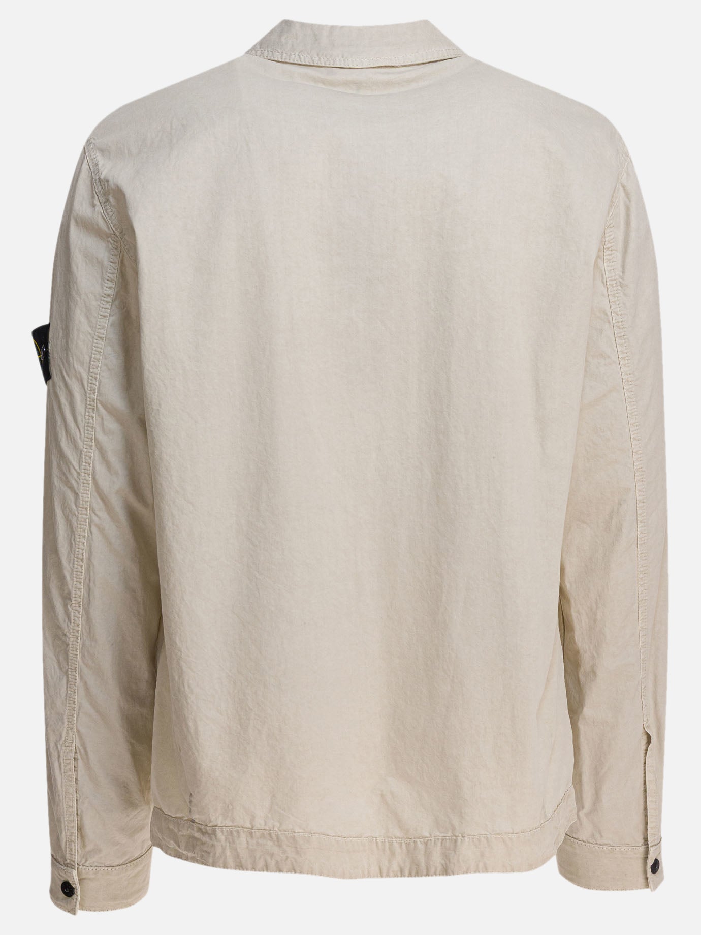 Giacche overshirt Logo  Beige - Stone Island Uomo | PDP | VIETTI Online Store | thumbnail_2