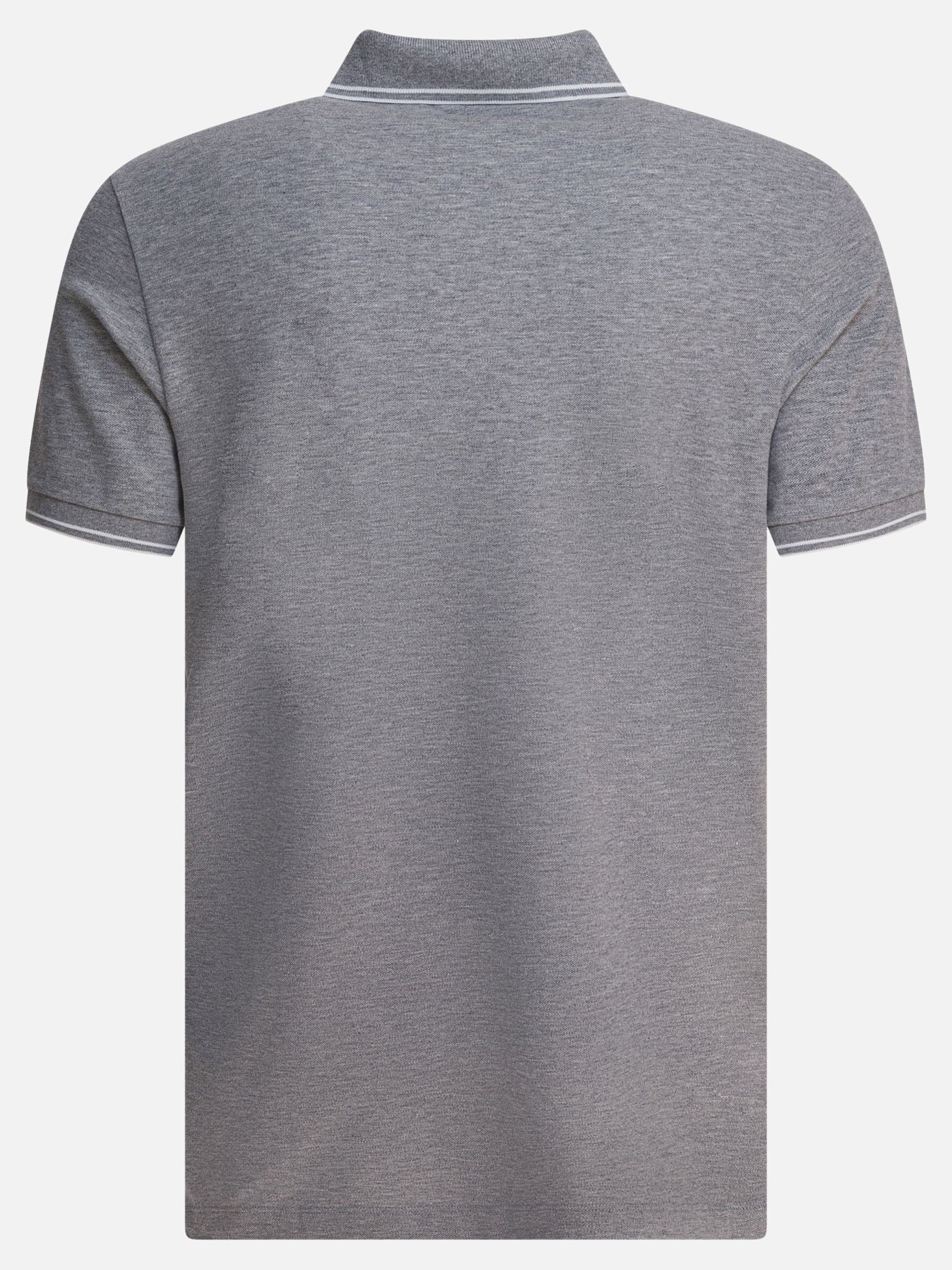 Polo shirts with buttons Logo  Grey - Stone Island Men | PDP | VIETTI Online Store | thumbnail_2