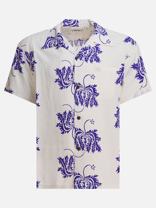 Sun Surf "Hibiscus Coral" Shirt 25458899_M White 1