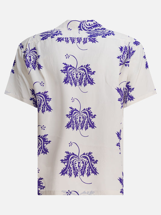 Sun Surf "Hibiscus Coral" Shirt 25458899_M White 2