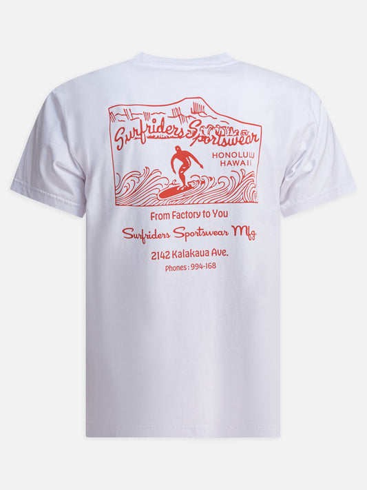 Crewneck t-shirts Logo  White - Sun Surf Men | PLP | VIETTI Online Store | 2

