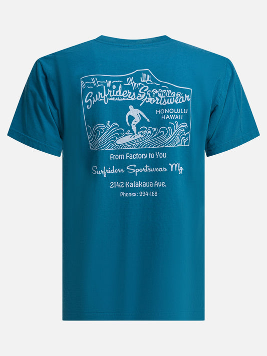 Crewneck t-shirts Logo  Blue - Sun Surf Men | PLP | VIETTI Online Store | 2
