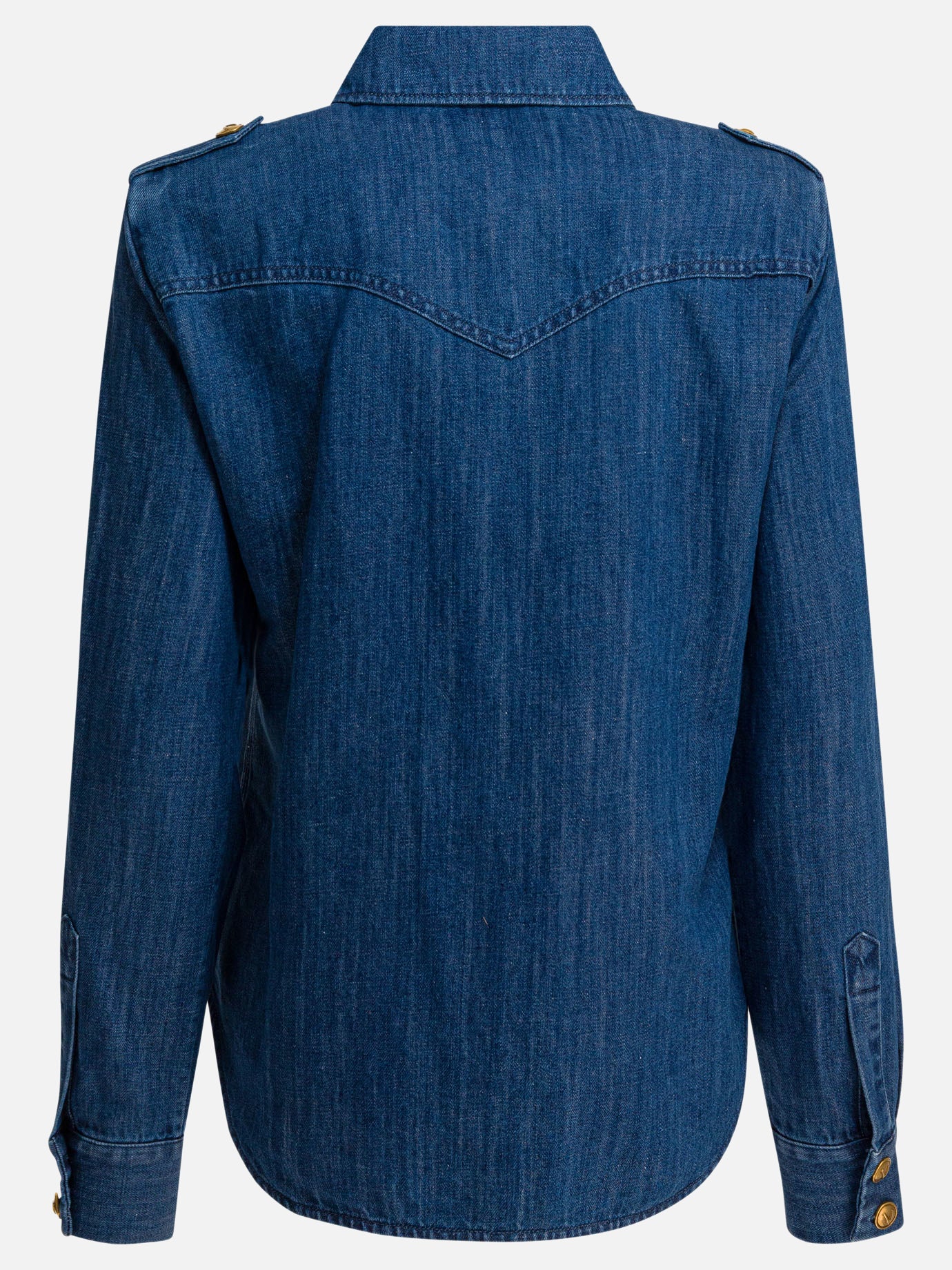 Camicie casual Solid colour  Blu - Valentino Donna | PDP | VIETTI Online Store | thumbnail_2