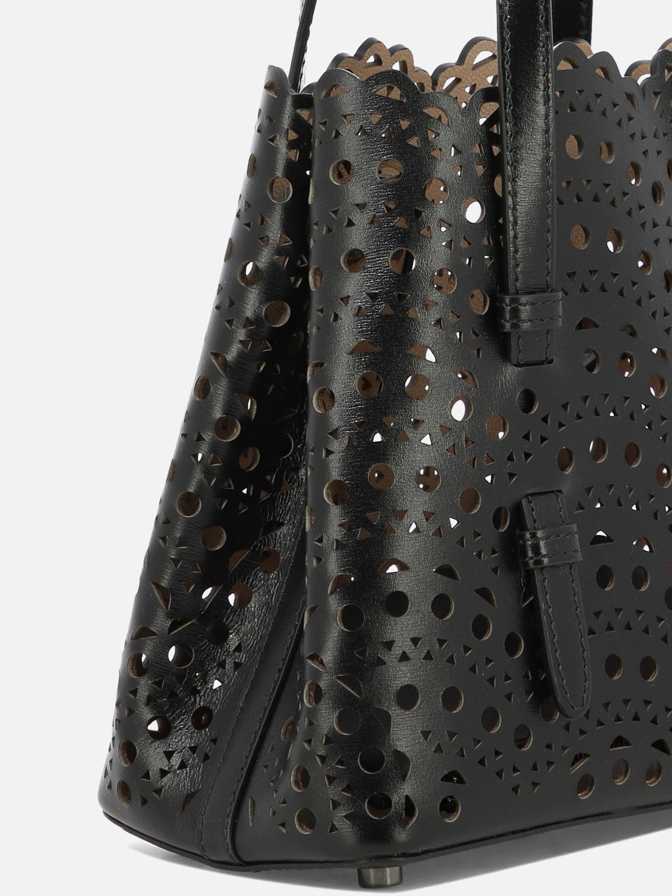 Small bags 100% calf leather  Black - Alaïa Women | PDP | VIETTI Online Store | thumbnail_4