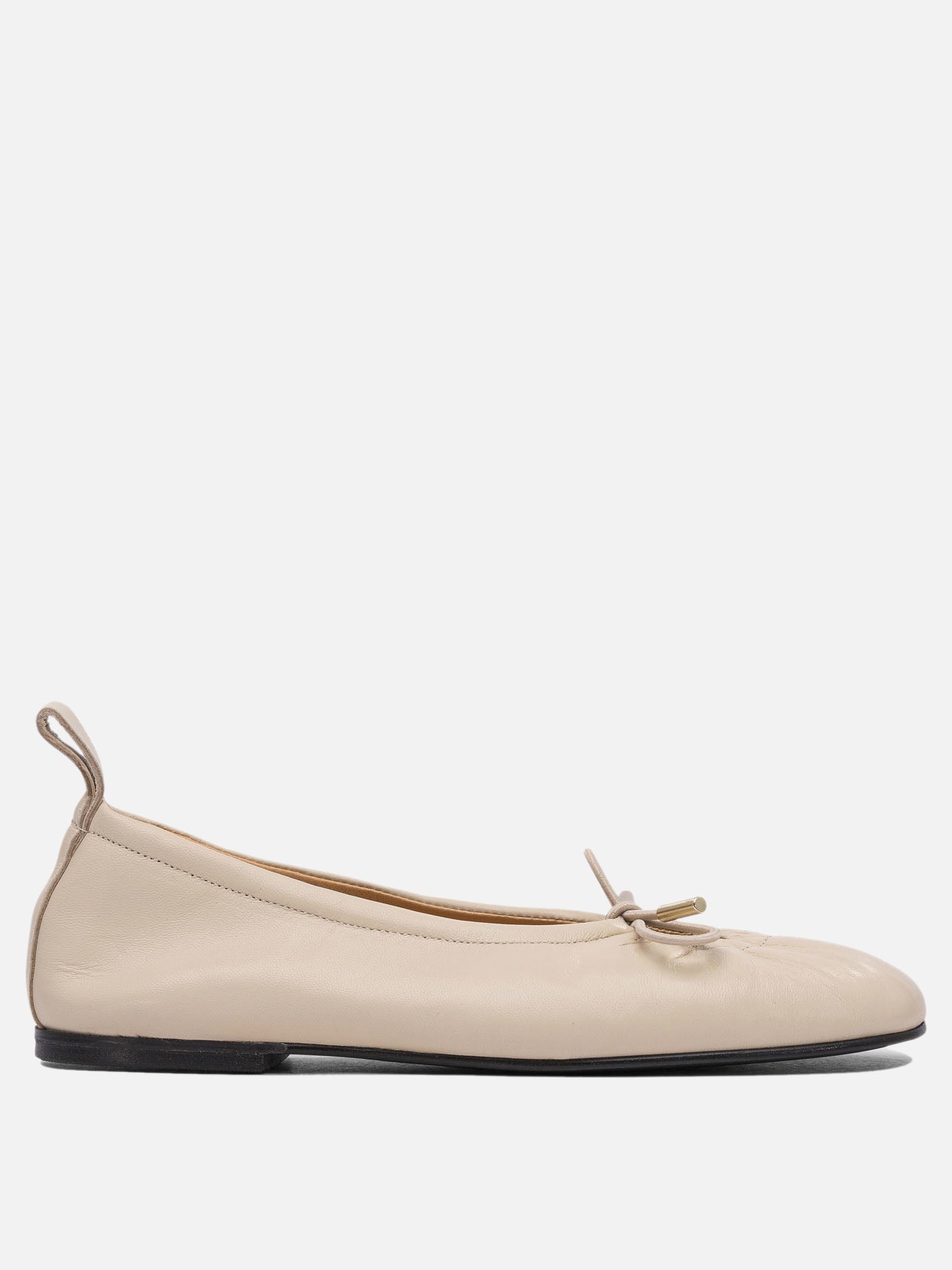 Ballerine classiche 100% leather  Bianco - Alohas Donna | PDP | VIETTI Online Store | Zoom-Modal
