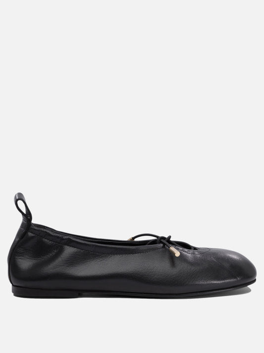 Ballerine classiche 100% leather  Nero - Alohas Donna | PDP | VIETTI Online Store 
