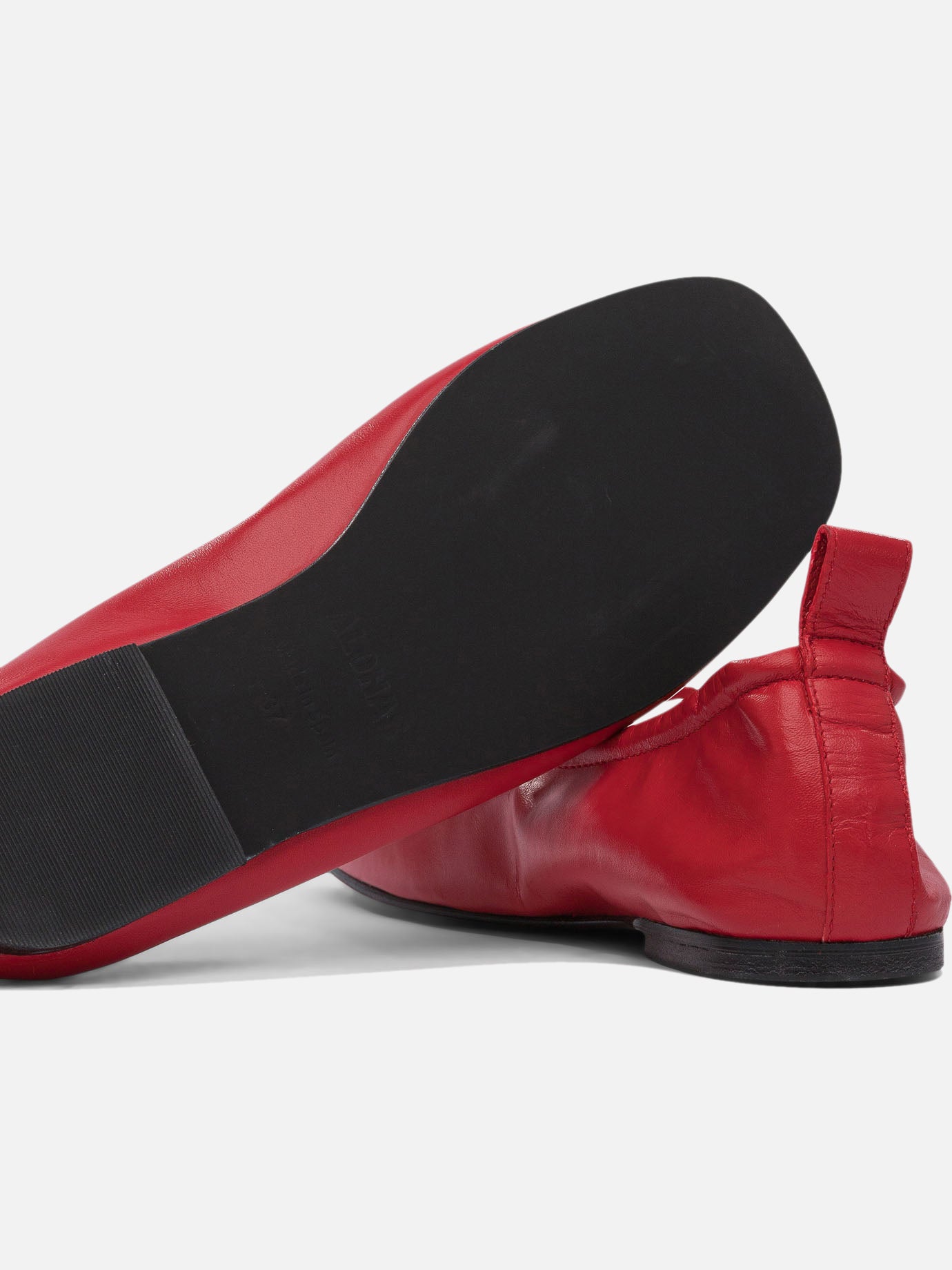 Ballerine classiche 100% leather  Rosso - Alohas Donna | PDP | VIETTI Online Store | thumbnail_5