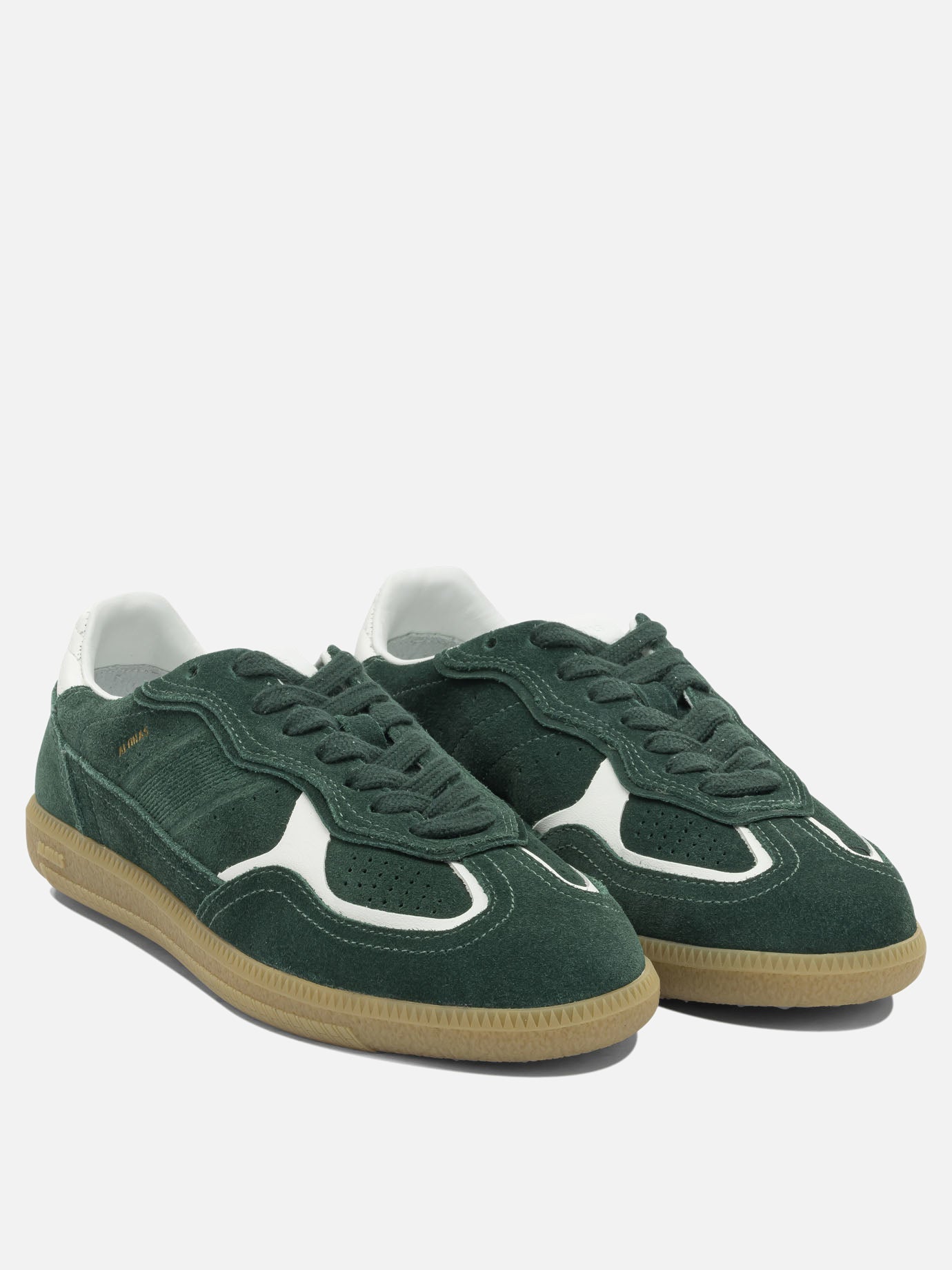 Low top sneakers 100% cow suede - 100% rubber  Green - Alohas Women | PDP | VIETTI Online Store | thumbnail_2
