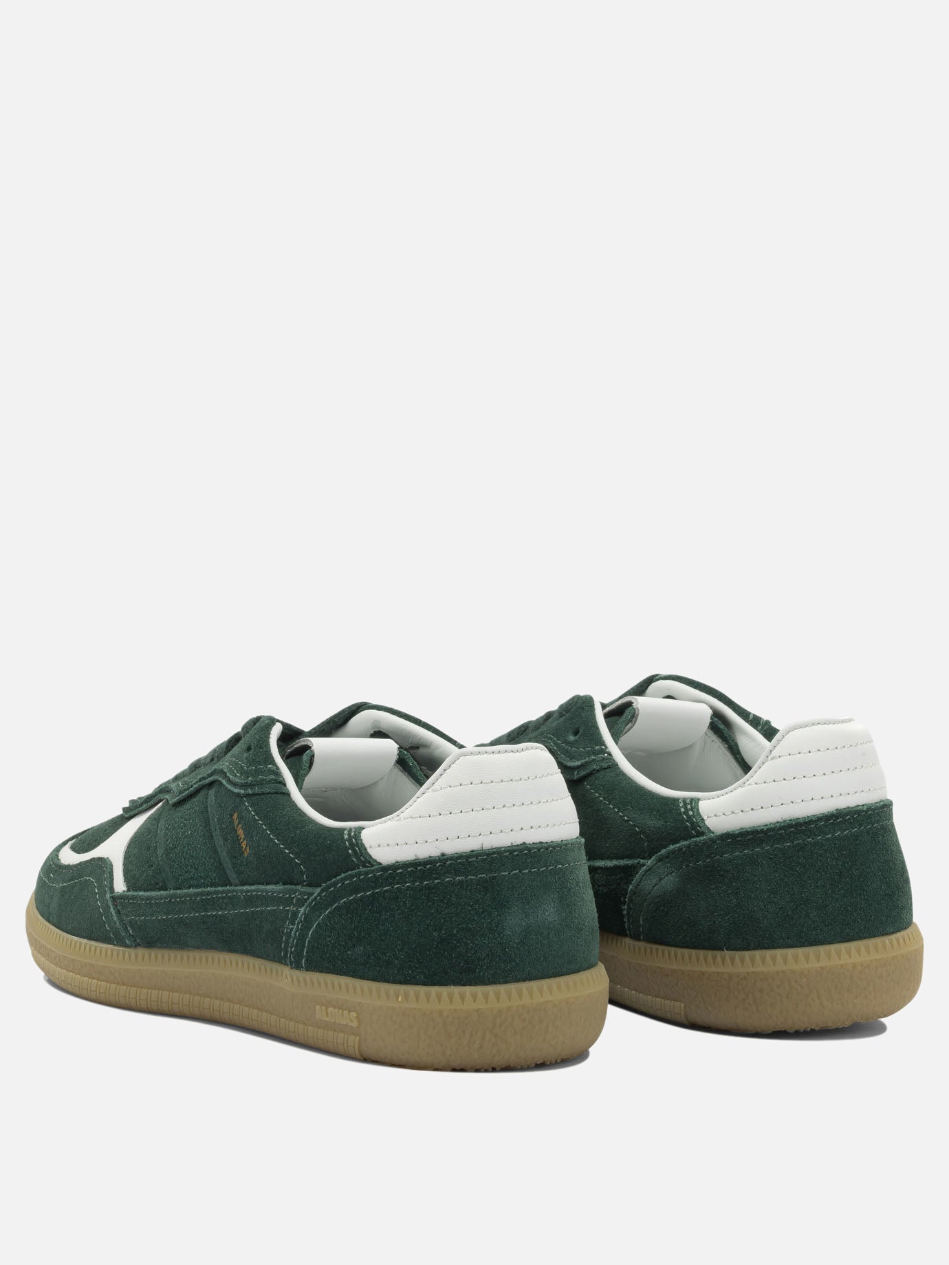 Low top sneakers 100% cow suede - 100% rubber  Green - Alohas Women | PDP | VIETTI Online Store | thumbnail_4