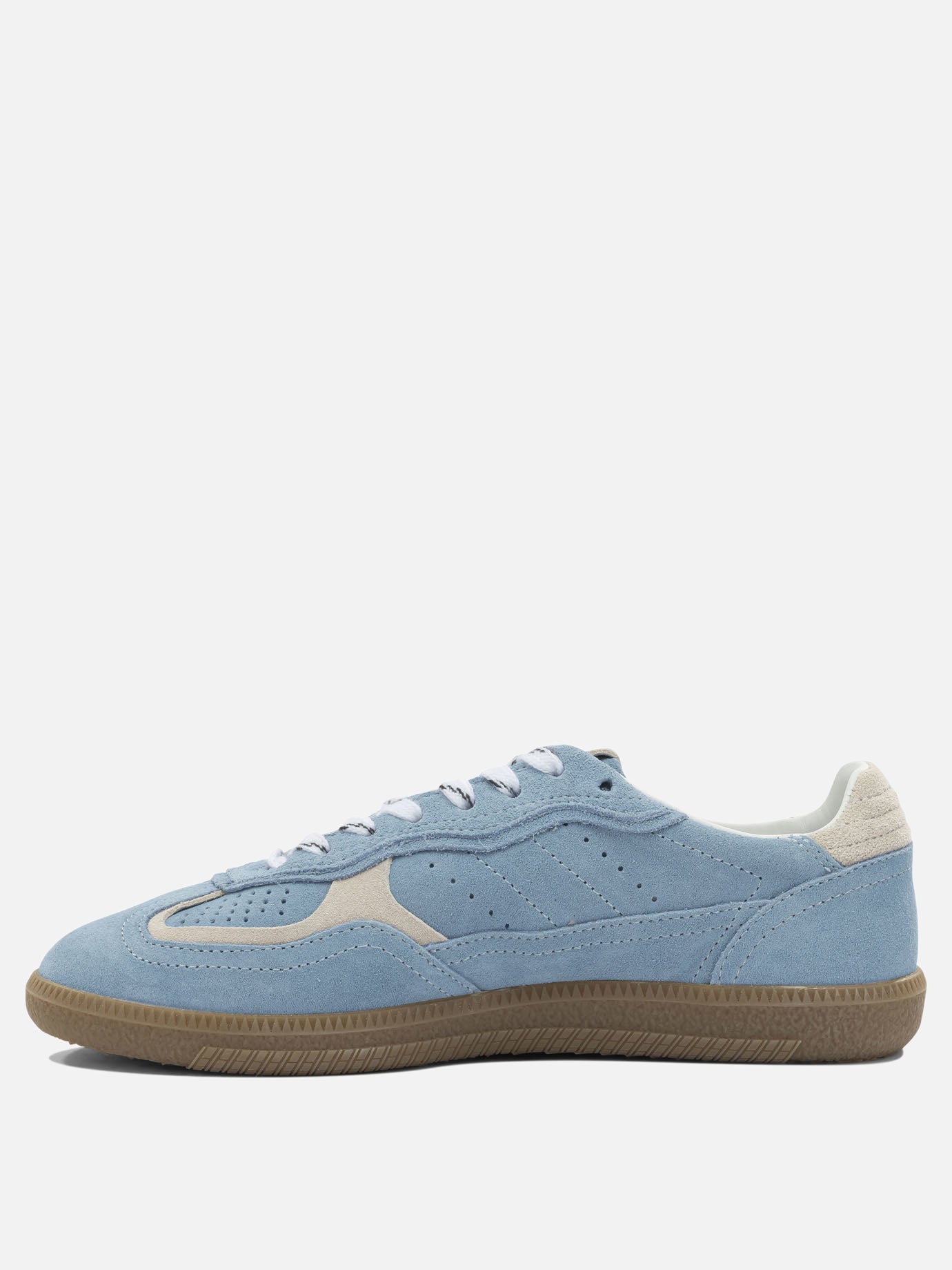 Low top sneakers 100% cow suede - 100% rubber  Light blue - Alohas Women | PDP | VIETTI Online Store | thumbnail_3