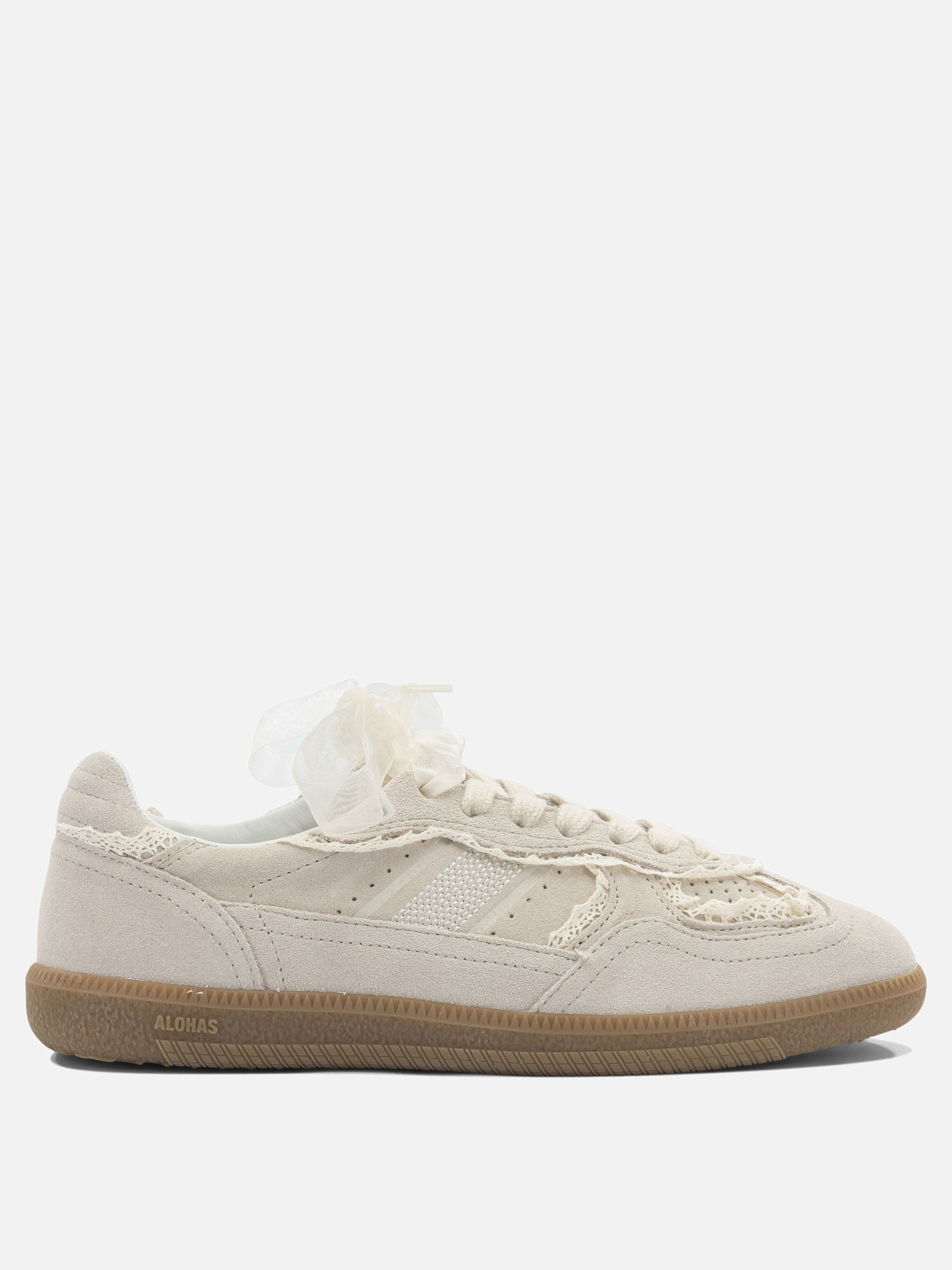 Sneaker basse 100% leather - 100% rubber  Bianco - Alohas Donna | PDP | VIETTI Online Store | thumbnail