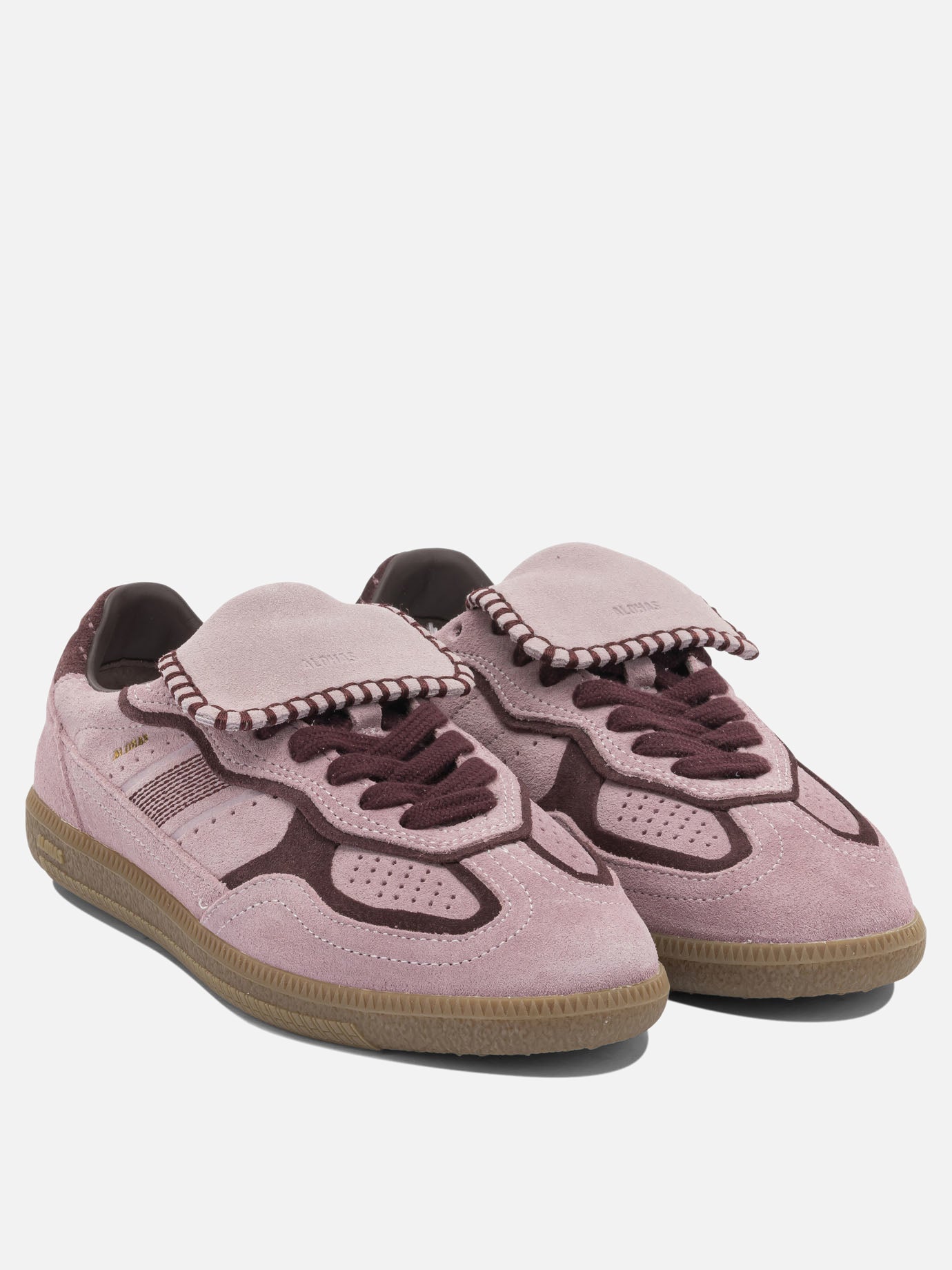 Sneaker basse 100% suede - 100% rubber  Rosa - Alohas Donna | PDP | VIETTI Online Store | Zoom-Modal_2
