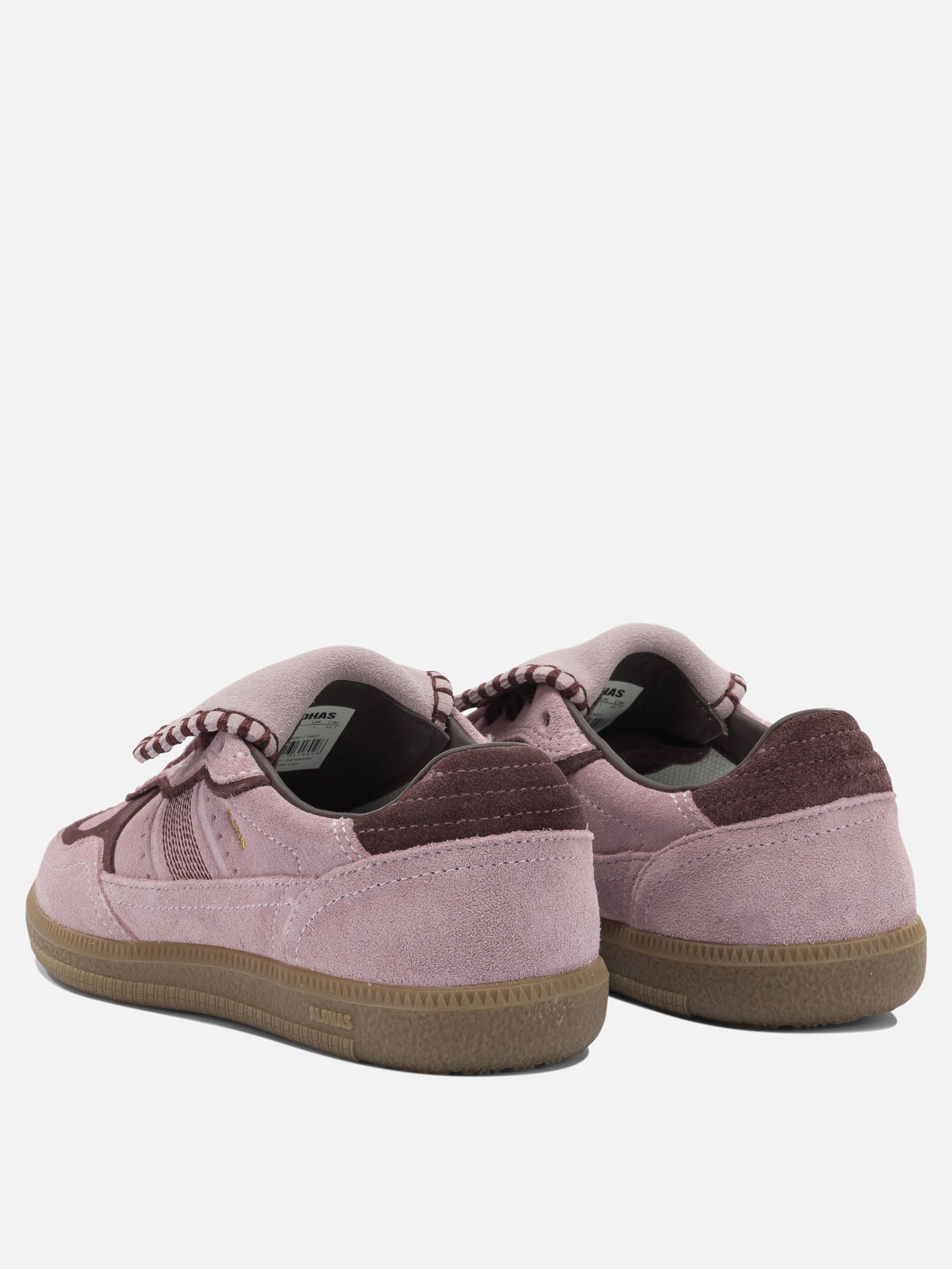 Sneaker basse 100% suede - 100% rubber  Rosa - Alohas Donna | PDP | VIETTI Online Store | Zoom-Modal_4
