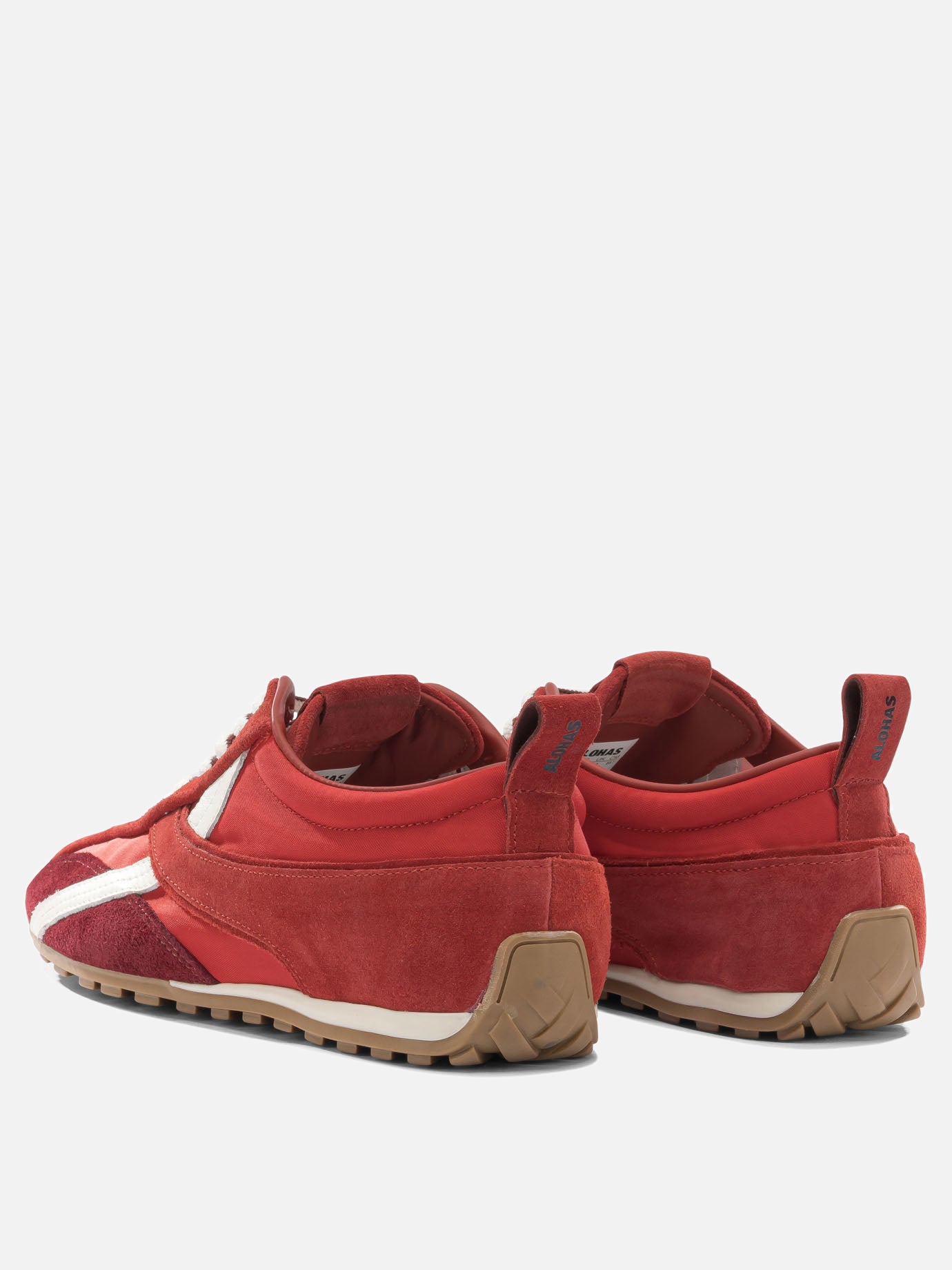 Low top sneakers 100% cow leather - 100% rubber  Red - Alohas Women | PDP | VIETTI Online Store | thumbnail_4