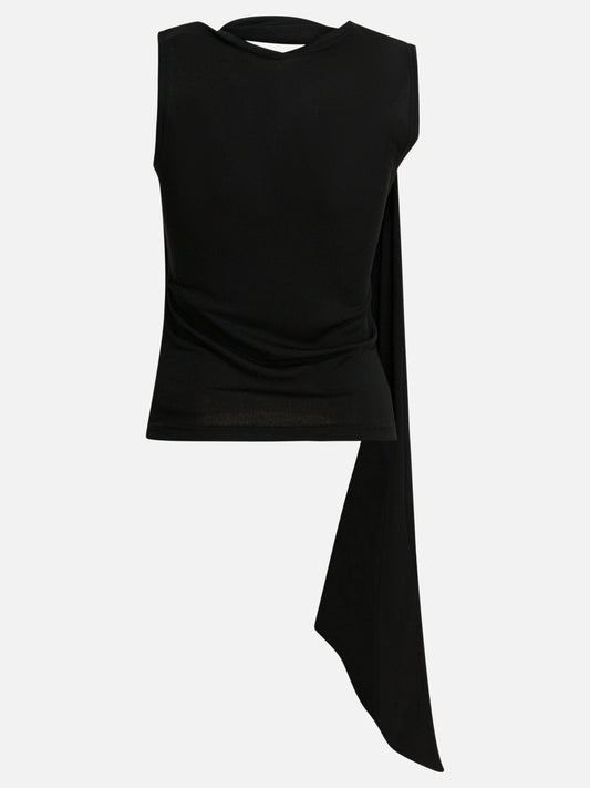 Casual tops Solid colour  Black - Ami Paris Women | PDP | VIETTI Online Store | 2
