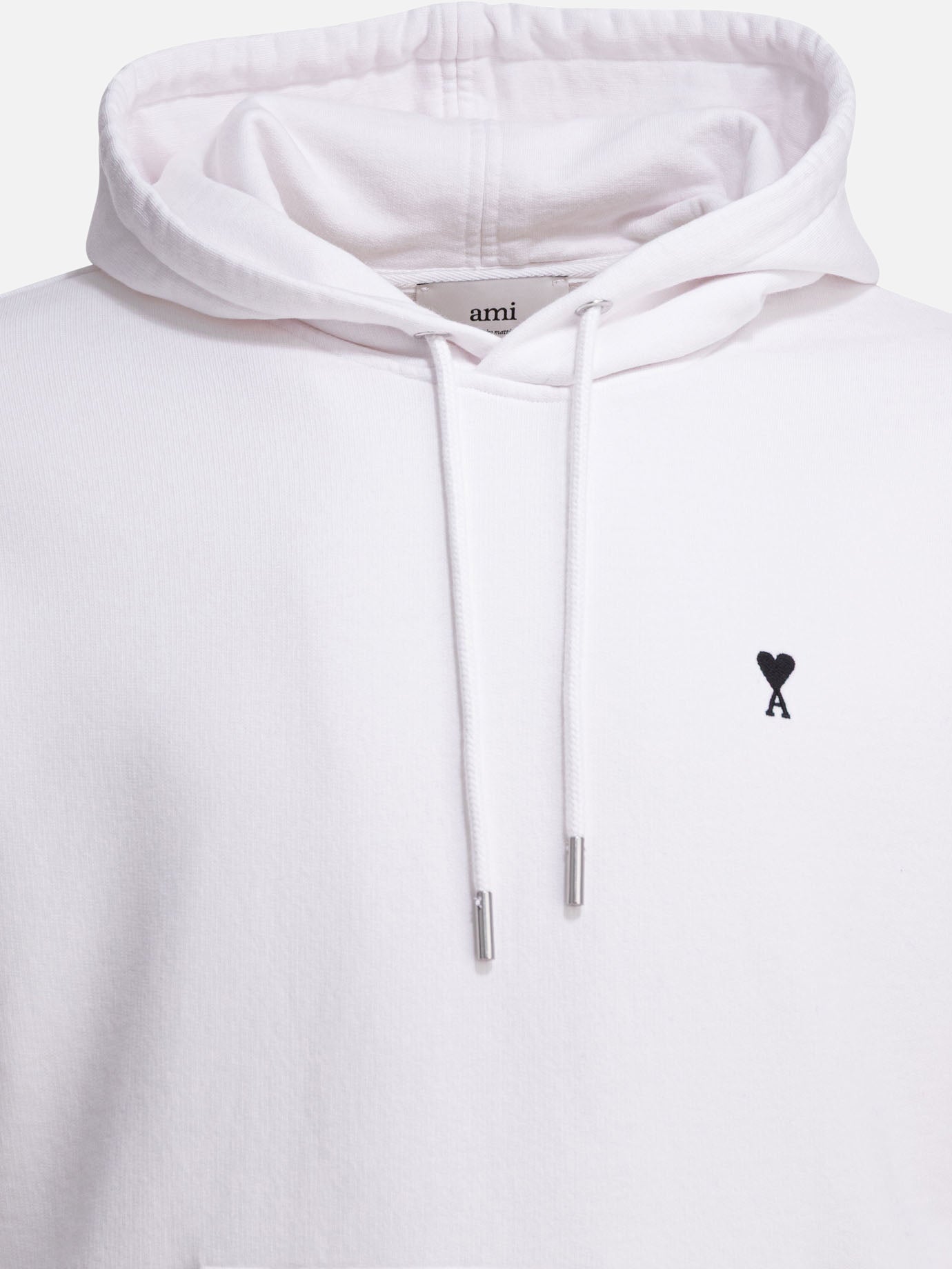 Hoodies Logo  White - Ami Paris Men | PDP | VIETTI Online Store | thumbnail_3