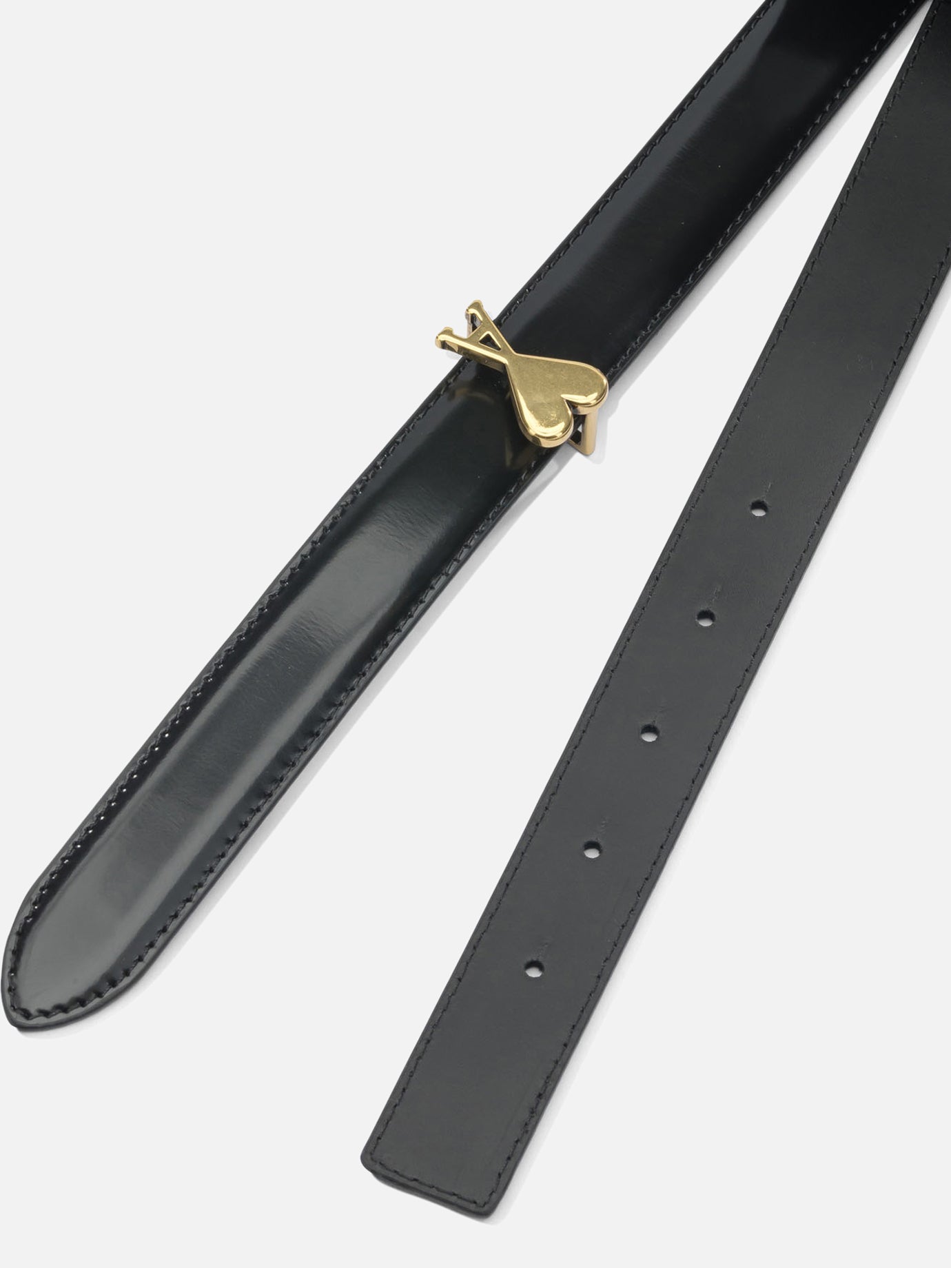 Leather belts 100% calf leather  Black - Ami Paris Women | PDP | VIETTI Online Store | Zoom-Modal_2
