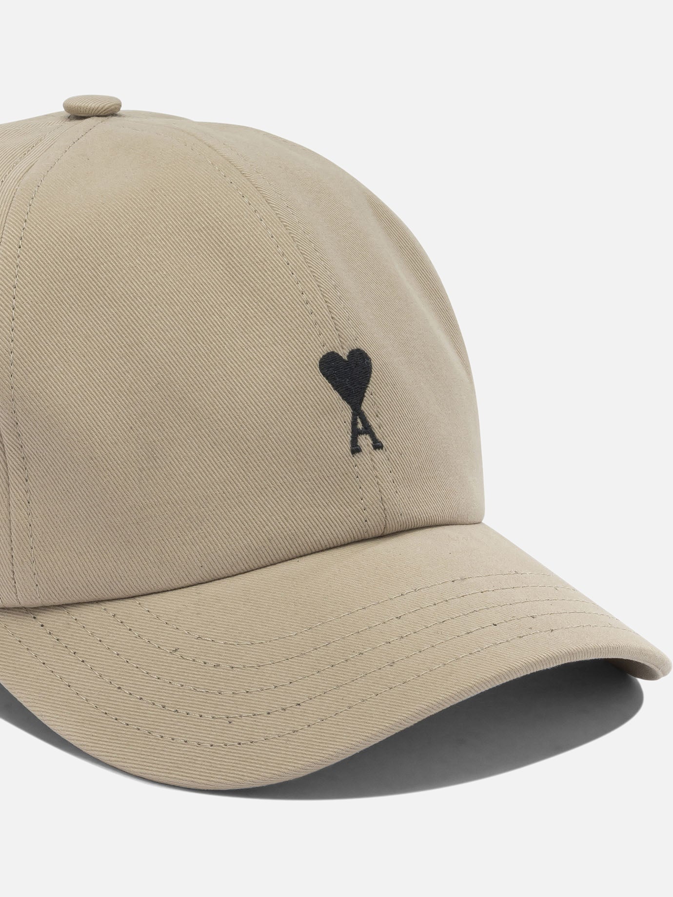Baseball caps 100% cotton  Beige - Ami Paris Women | PDP | VIETTI Online Store | thumbnail_4