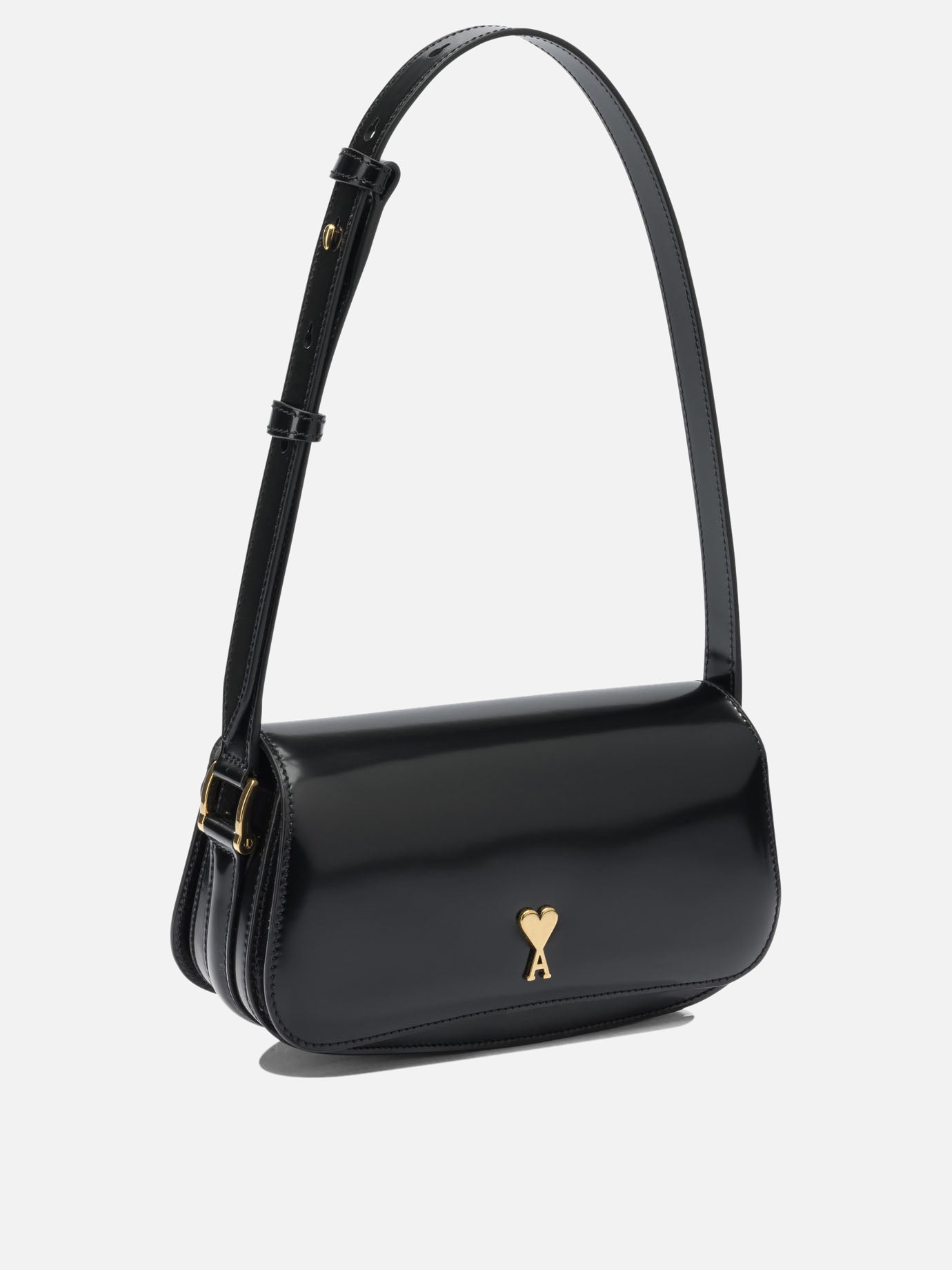 Small bags 100% calf leather - Lining: 100% lamb leather  Black - Ami Paris Women | PDP | VIETTI Online Store | thumbnail_2