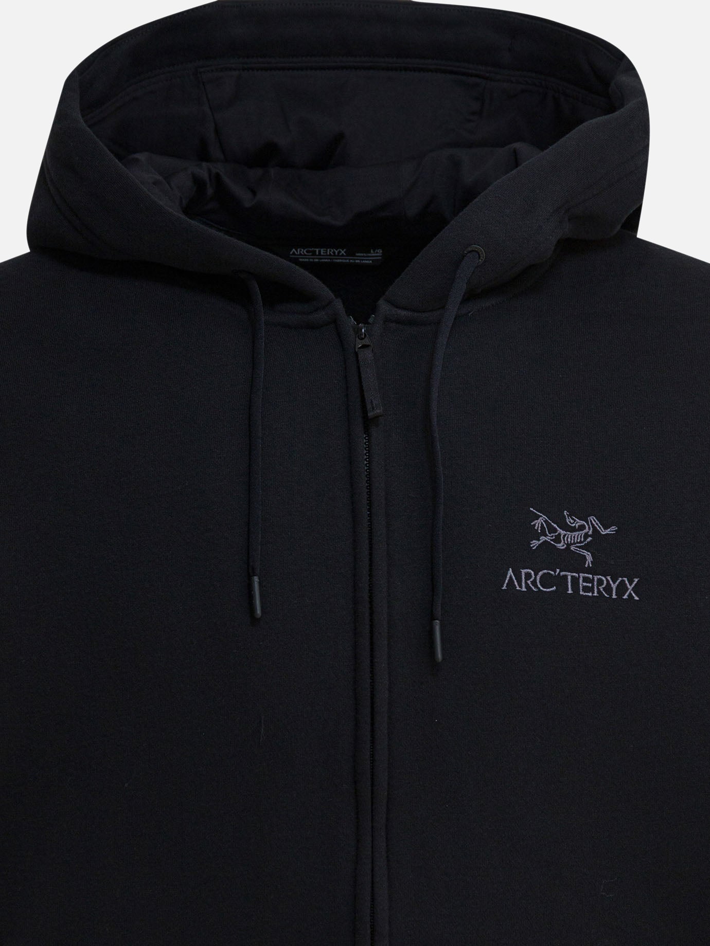 Felpe con cappuccio Logo  Nero - Arc'teryx Uomo | PDP | VIETTI Online Store | thumbnail_3