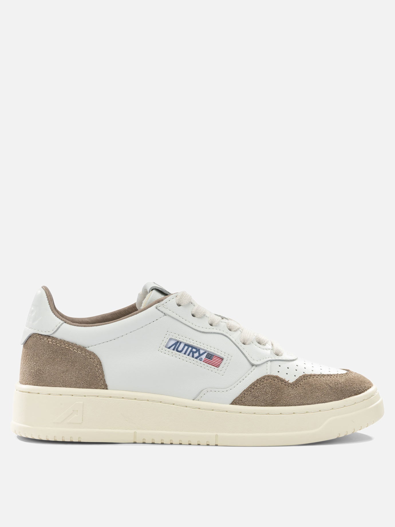 Low top sneakers 80% leather 20% suede - 100% rubber  White - Autry Women | PDP | VIETTI Online Store | thumbnail