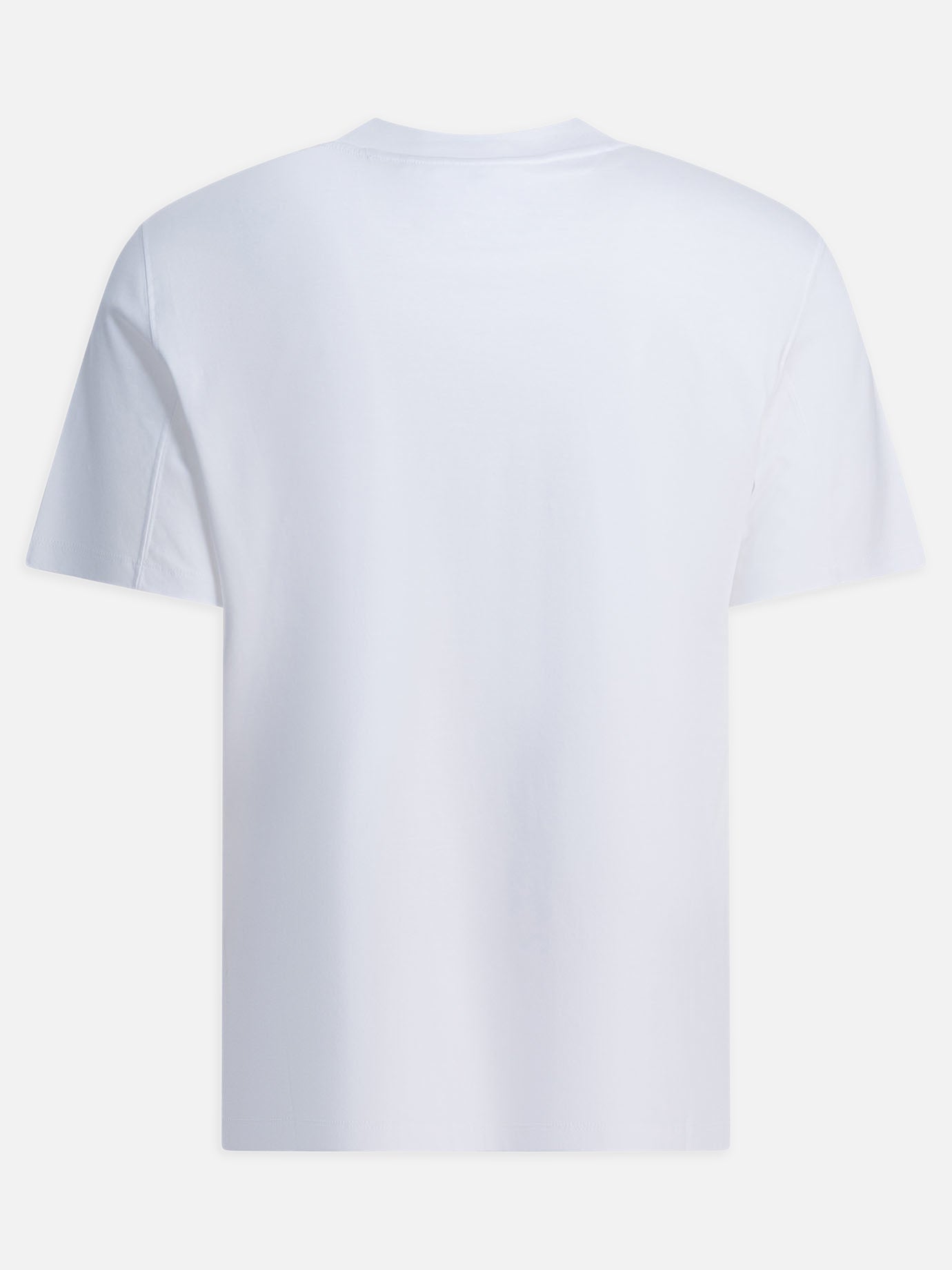 T-shirt girocollo Print  Bianco - Brunello Cucinelli Uomo | PDP | VIETTI Online Store | thumbnail_2
