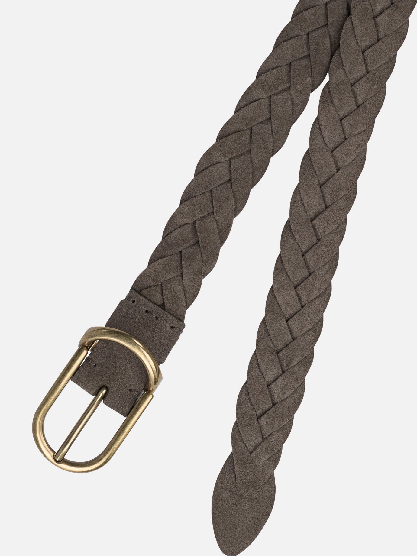 Cinture in pelle 100% suede  Marrone - Brunello Cucinelli Uomo | PDP | VIETTI Online Store | Zoom-Modal_2
