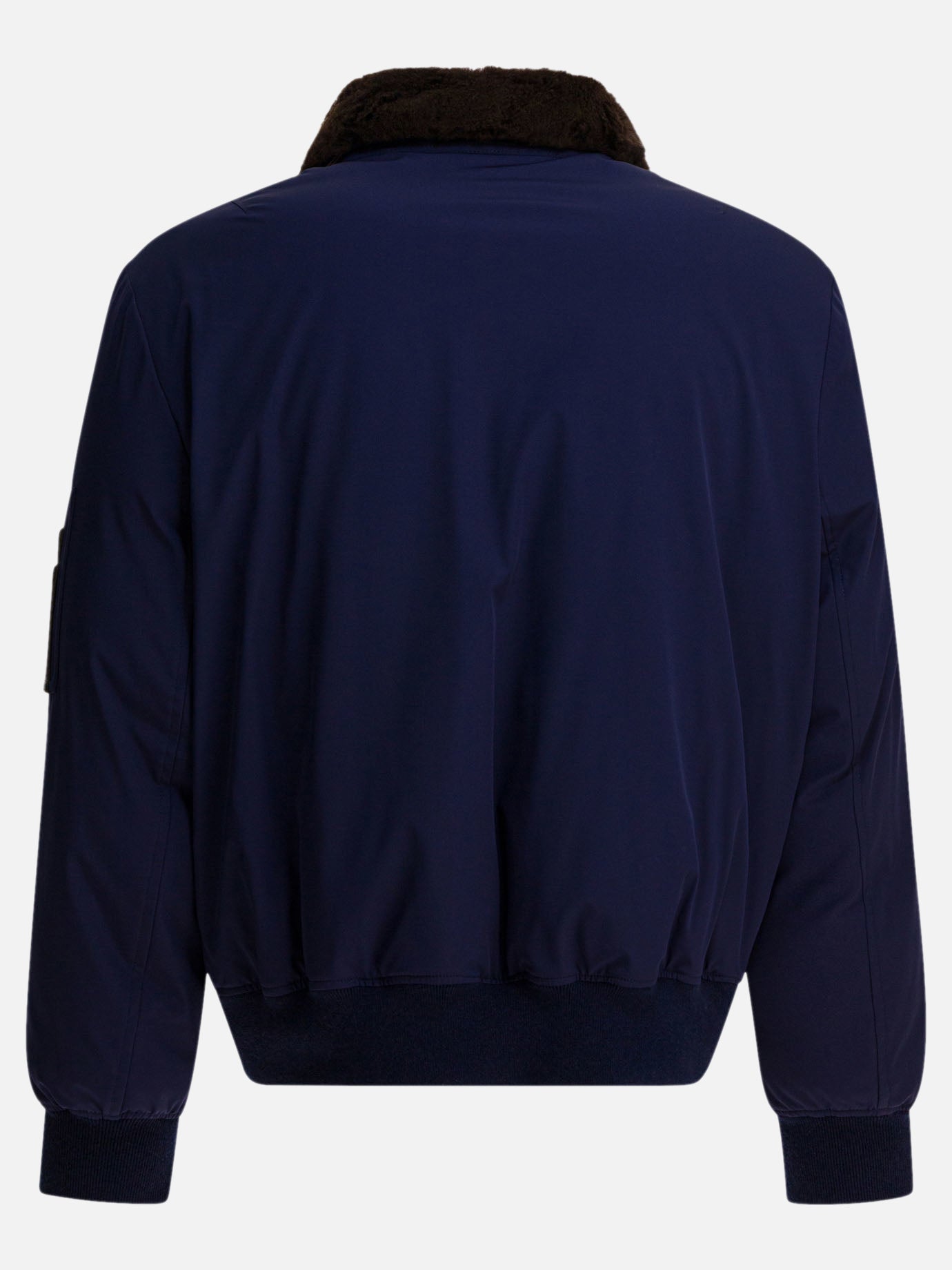 Piumini corti Solid colour  Blu - Brunello Cucinelli Uomo | PDP | VIETTI Online Store | thumbnail_2