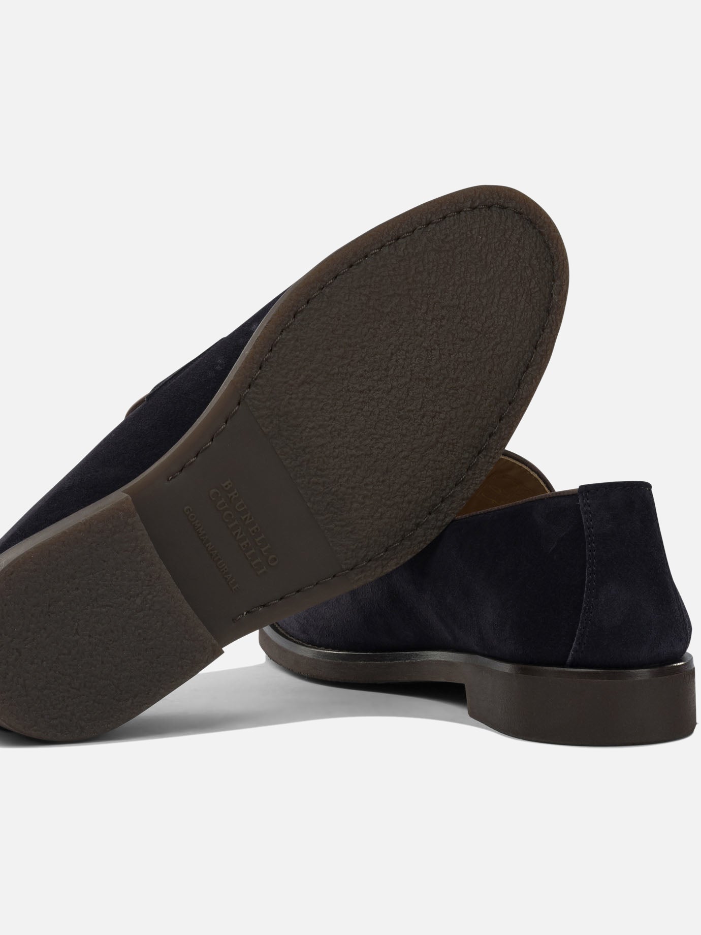Loafers 100% suede - 100% rubber  Brown - Brunello Cucinelli Men | PDP | VIETTI Online Store | Zoom-Modal_5
