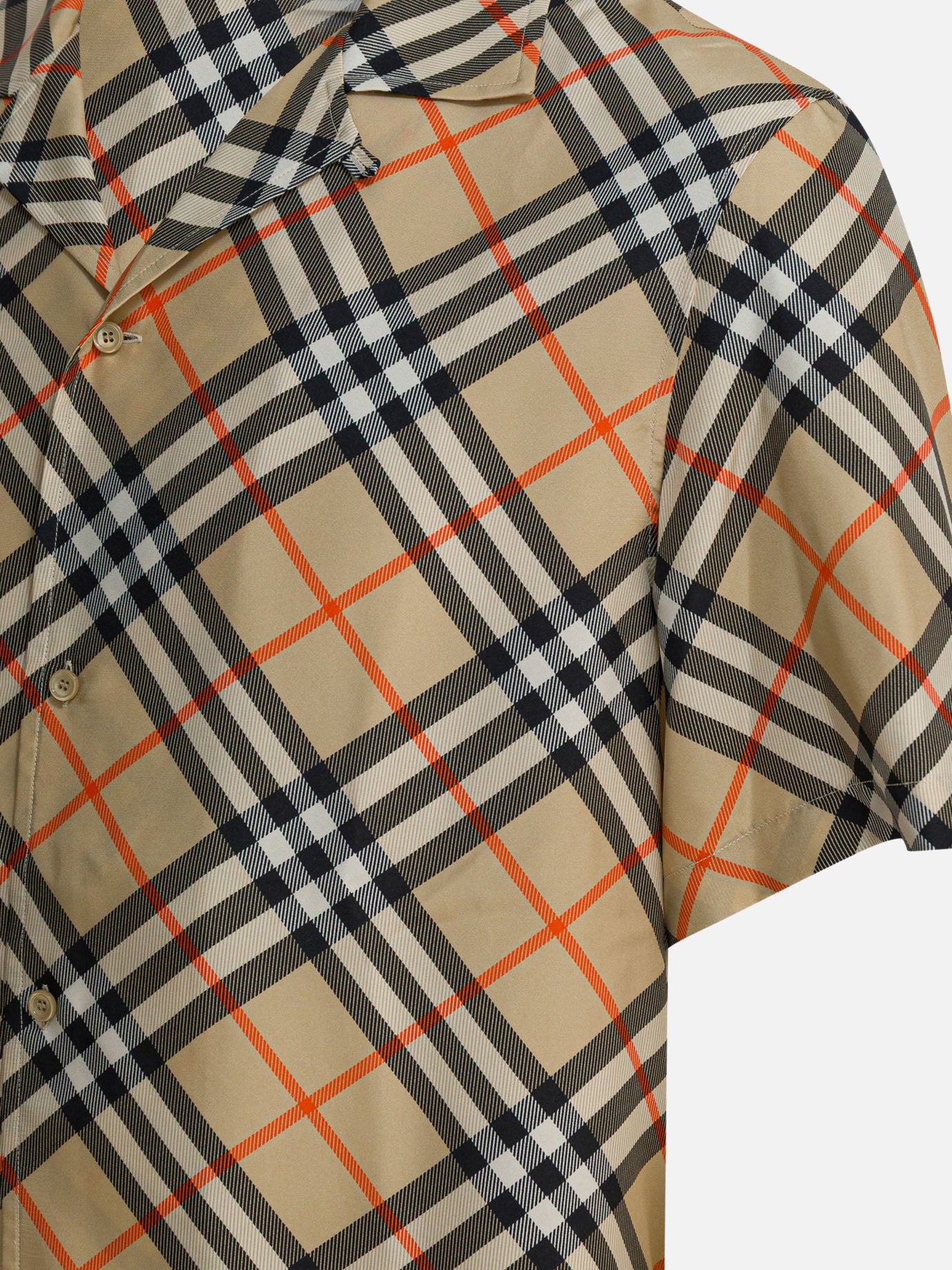 Casual shirts Check  Beige - Burberry Men | PDP | VIETTI Online Store | Zoom-Modal_4
