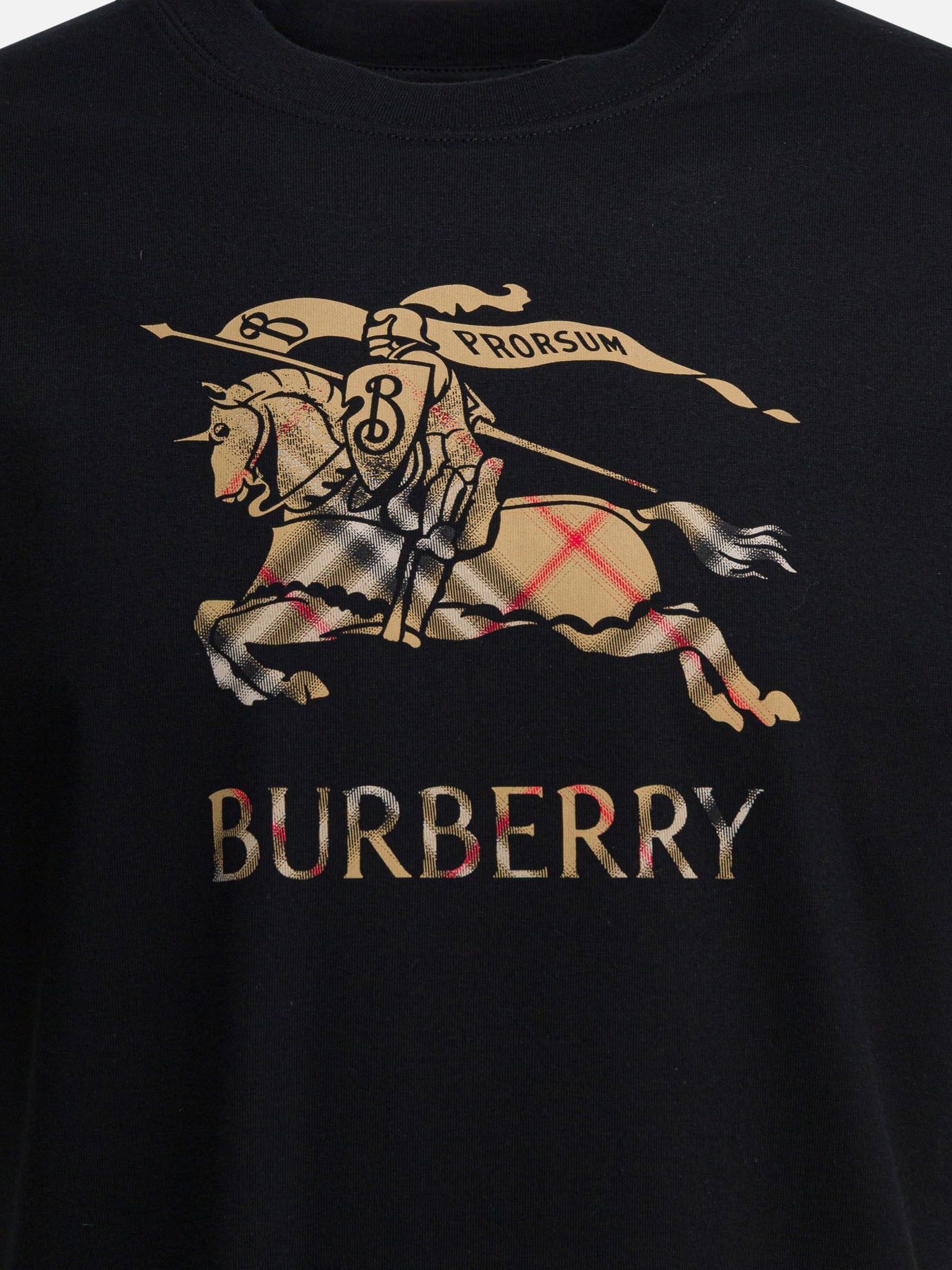Crewneck t-shirts Graphics  Black - Burberry Men | PDP | VIETTI Online Store | thumbnail_3