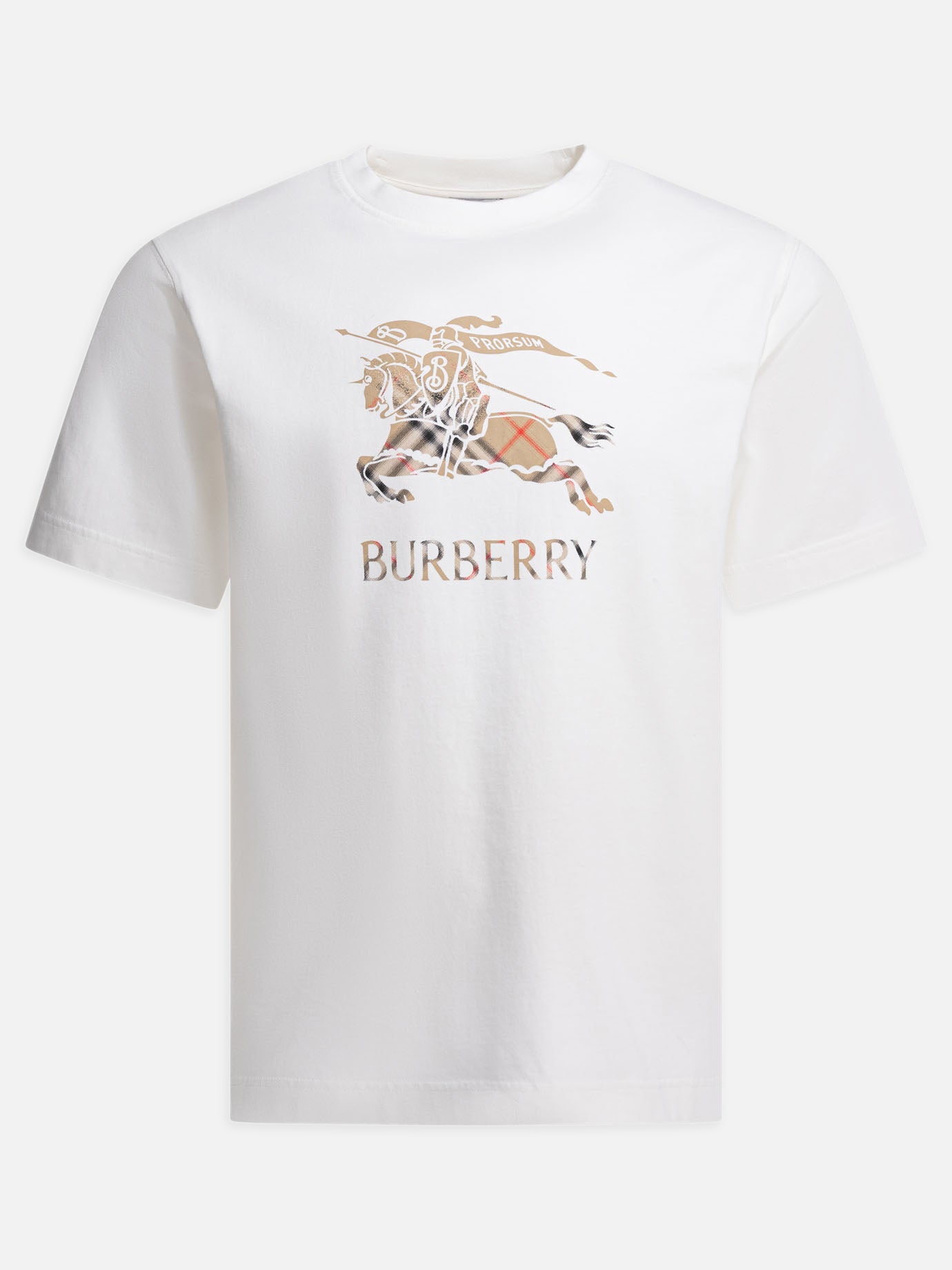 Crewneck t-shirts Graphics  White - Burberry Men | PDP | VIETTI Online Store | Zoom-Modal
