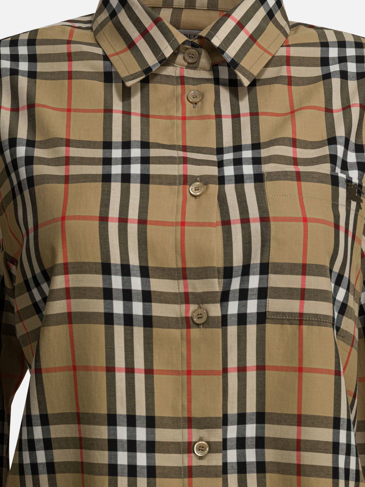 Casual shirts Check  Beige - Burberry Women | PDP | VIETTI Online Store | Zoom-Modal_3
