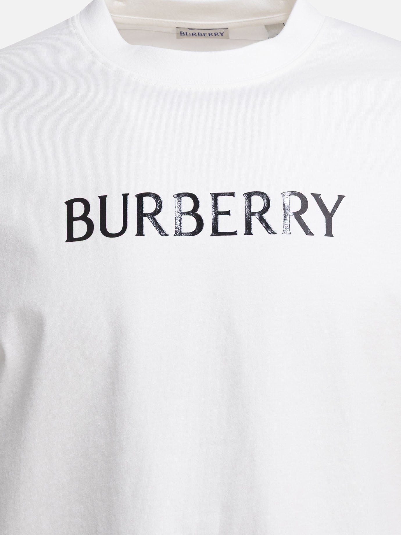 Crewneck t-shirts Logo  White - Burberry Men | PDP | VIETTI Online Store | Zoom-Modal_3
