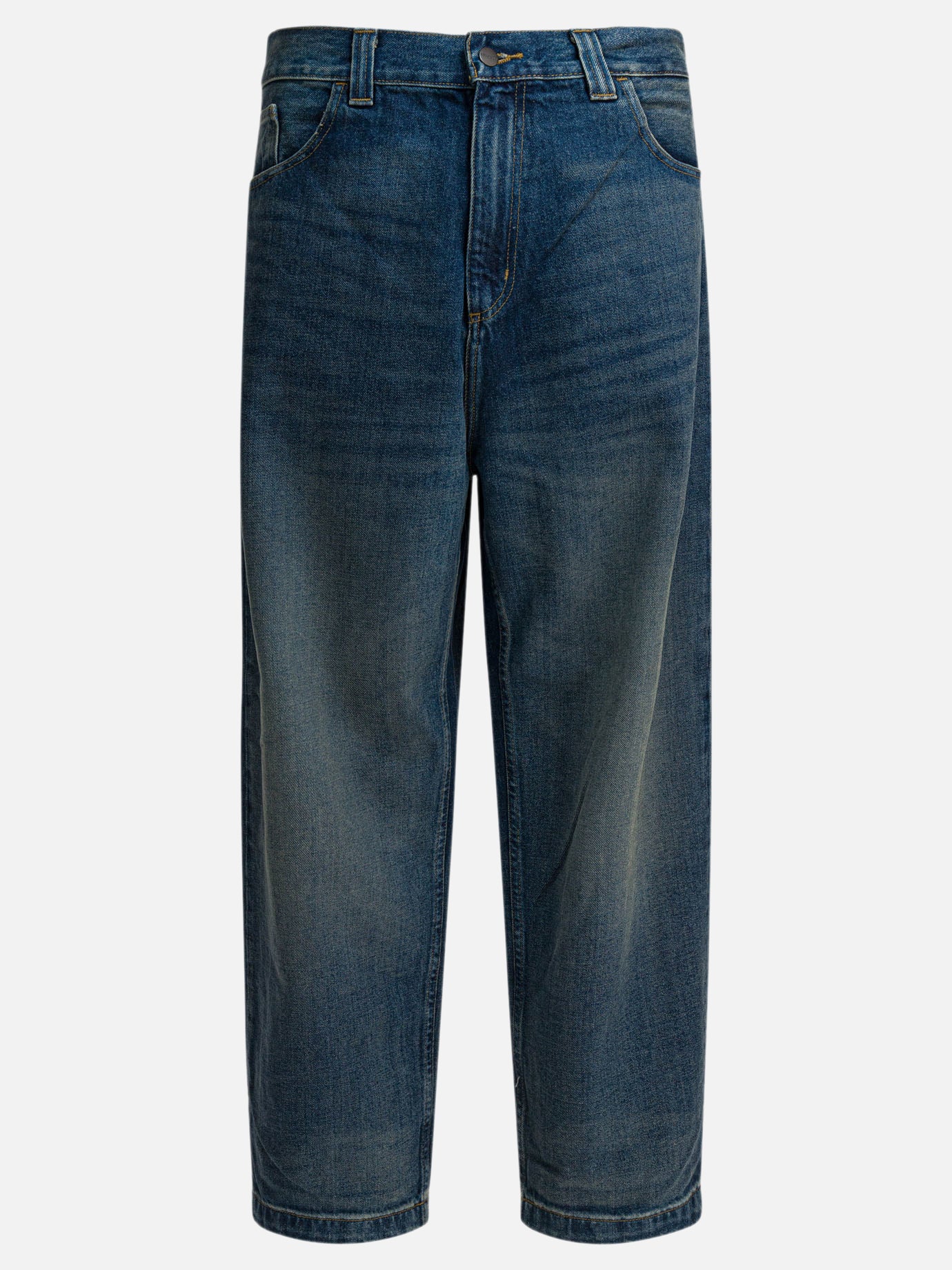 Wide-leg jeans Solid colour  Blue - Carhartt WIP Men | PDP | VIETTI Online Store | Zoom-Modal
