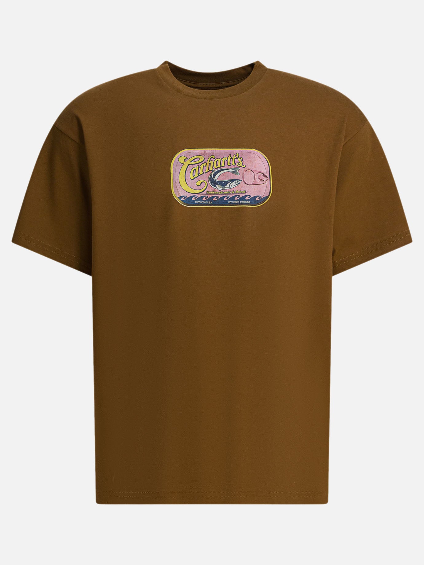 Crewneck t-shirts Graphics  Brown - Carhartt WIP Men | PDP | VIETTI Online Store | thumbnail