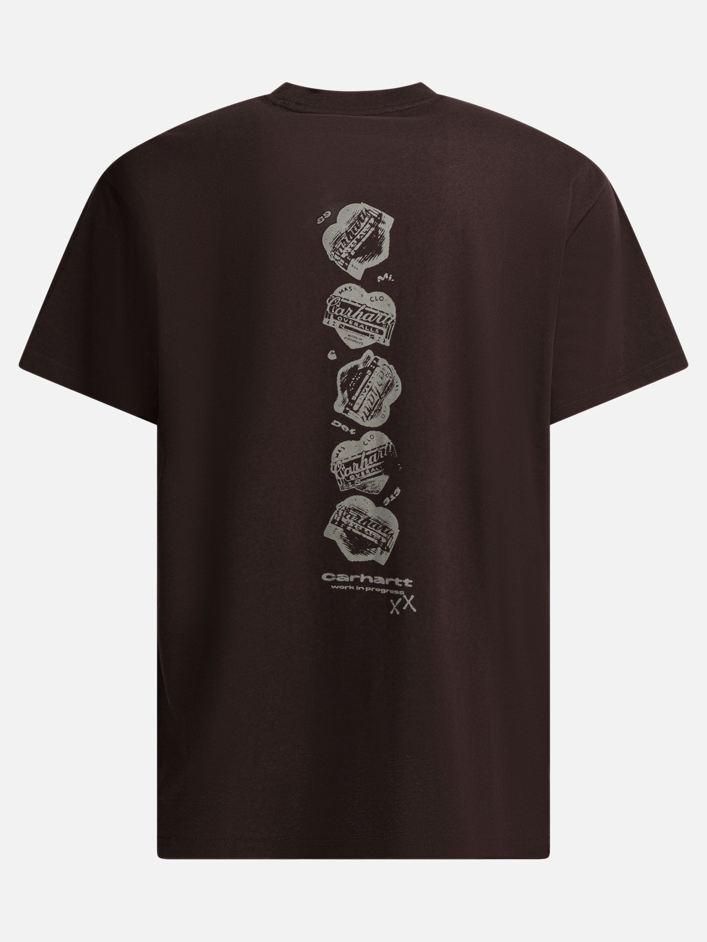 Crewneck t-shirts Graphics  Brown - Carhartt WIP Men | PDP | VIETTI Online Store | thumbnail_2