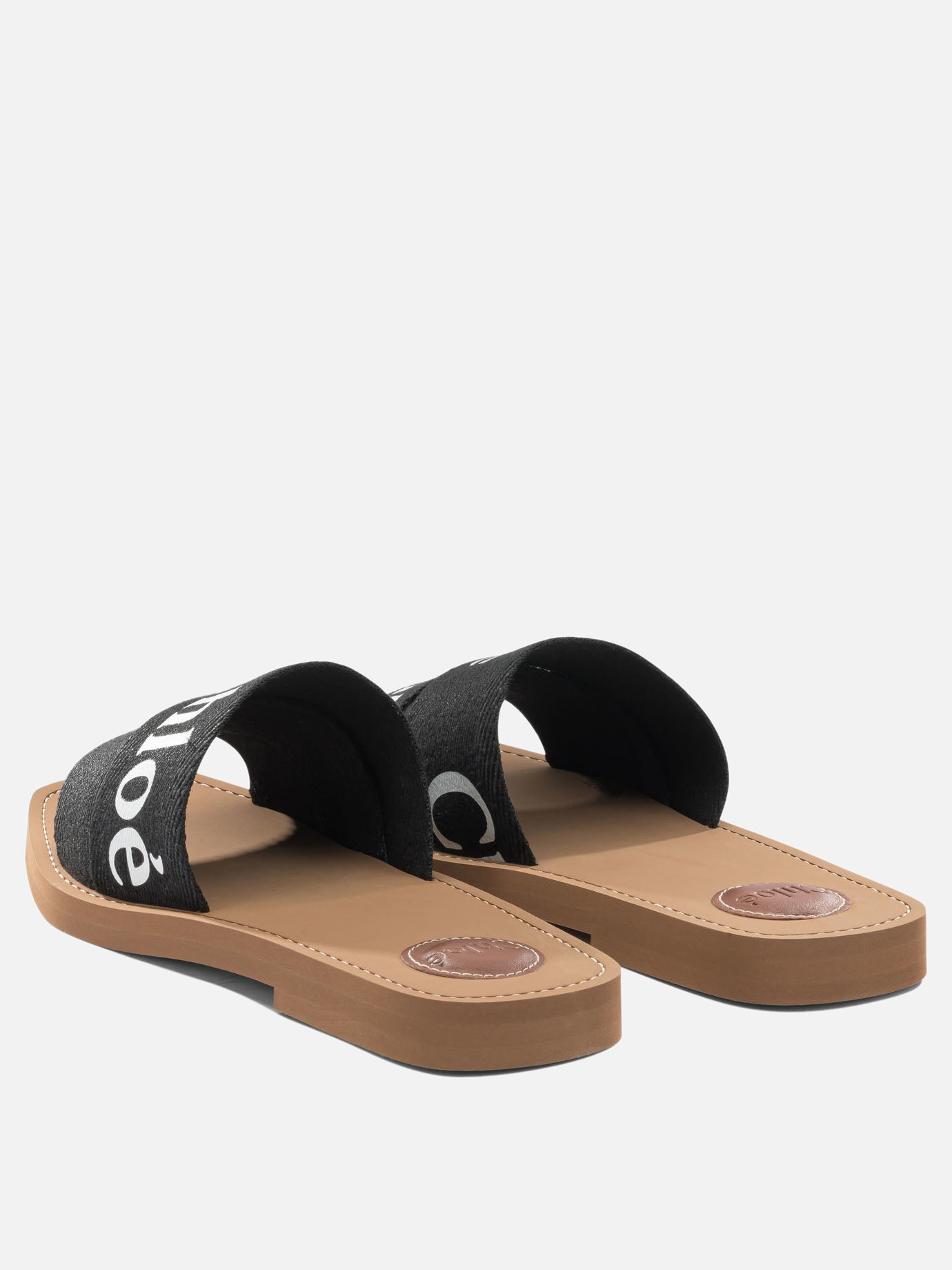 Flat sandals 100% ethylene vinyl acetate - 95% ethylene vinyl acetate 5% cow leather  Black - Chloé Women | PDP | VIETTI Online Store | thumbnail_4