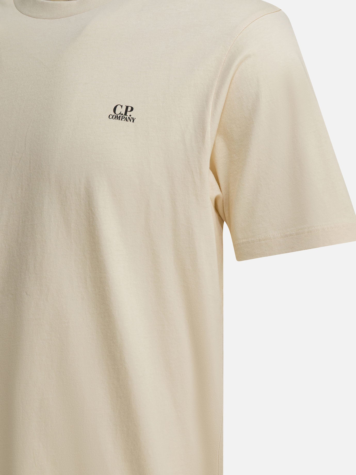 Crewneck t-shirts Logo  White - C.P. Company Men | PDP | VIETTI Online Store | thumbnail_4